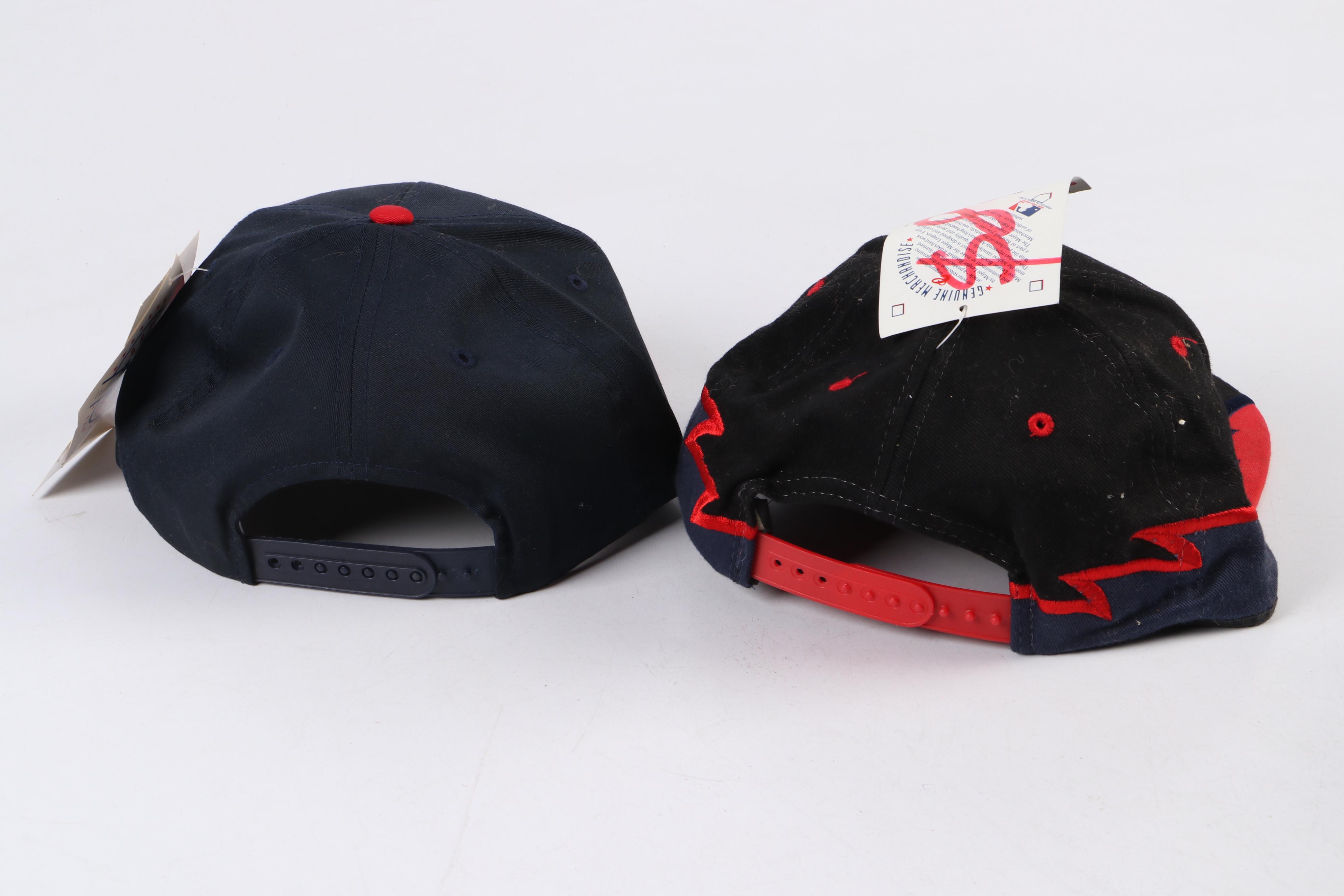 Cleveland Indians "Fresh Caps" and "Sports Specialties" Baseball Snapback Hats