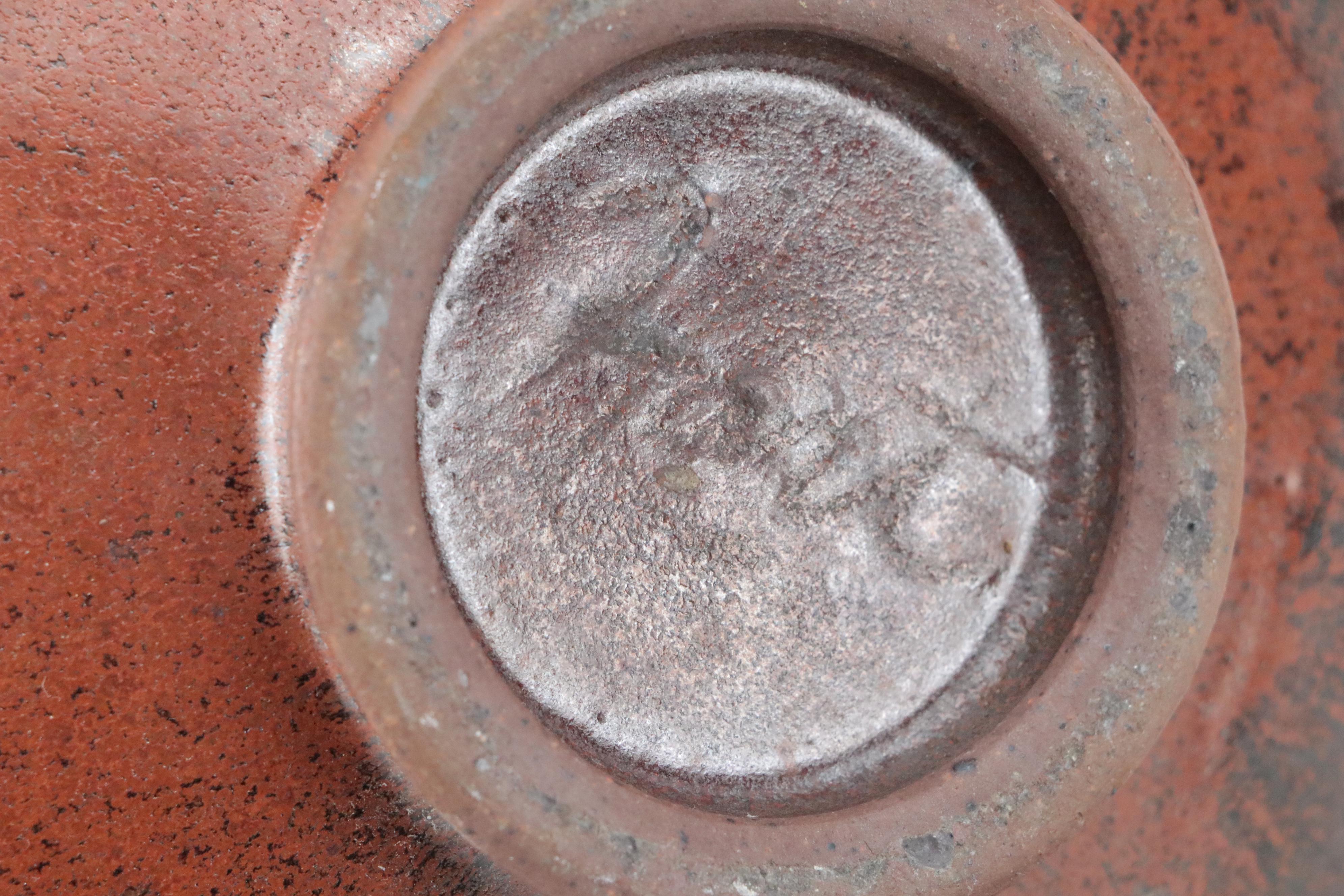 Art Pottery Wood Fired Stoneware Teapot with Bamboo Handle