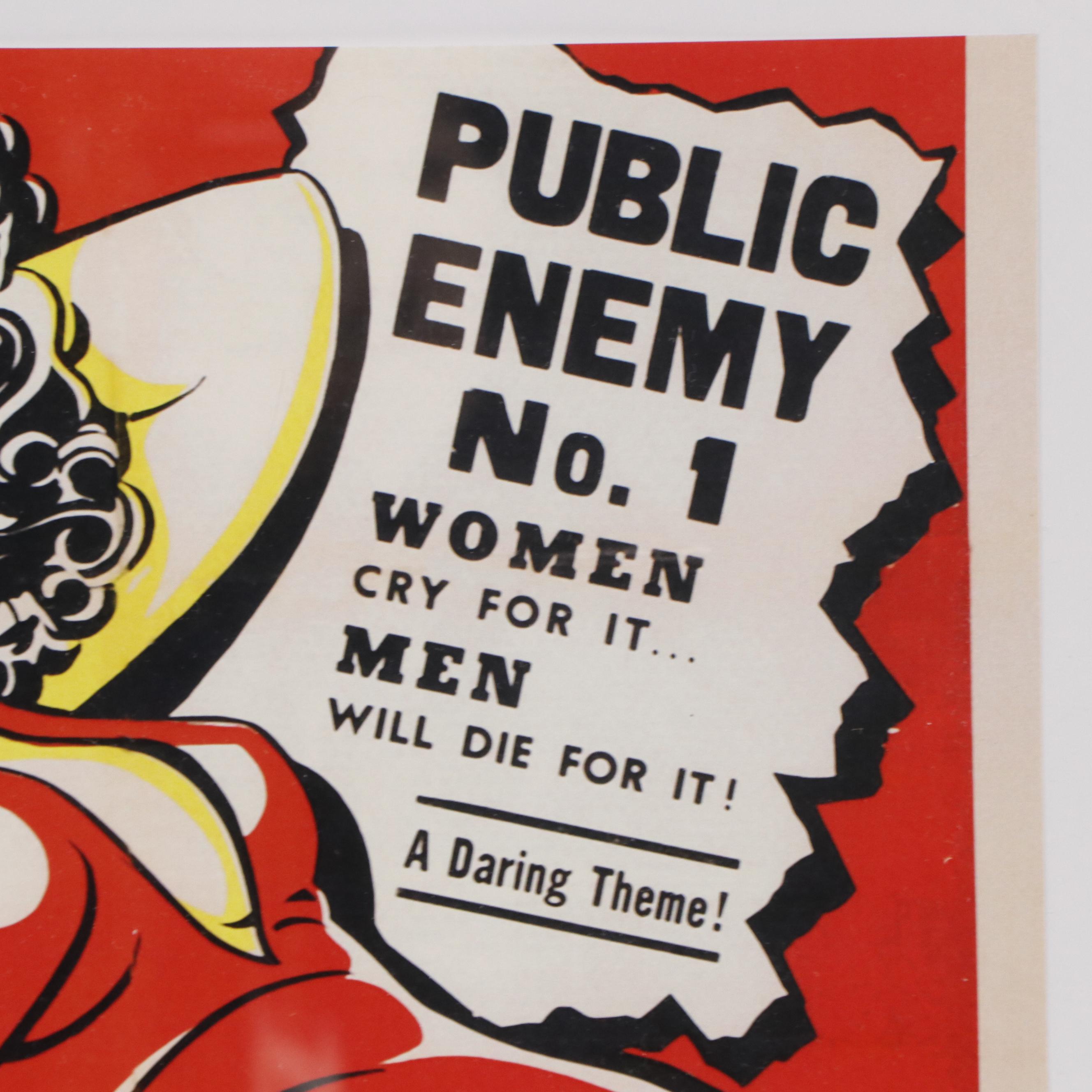 Offset Lithograph Cannabis Propaganda "Reefer Madness"