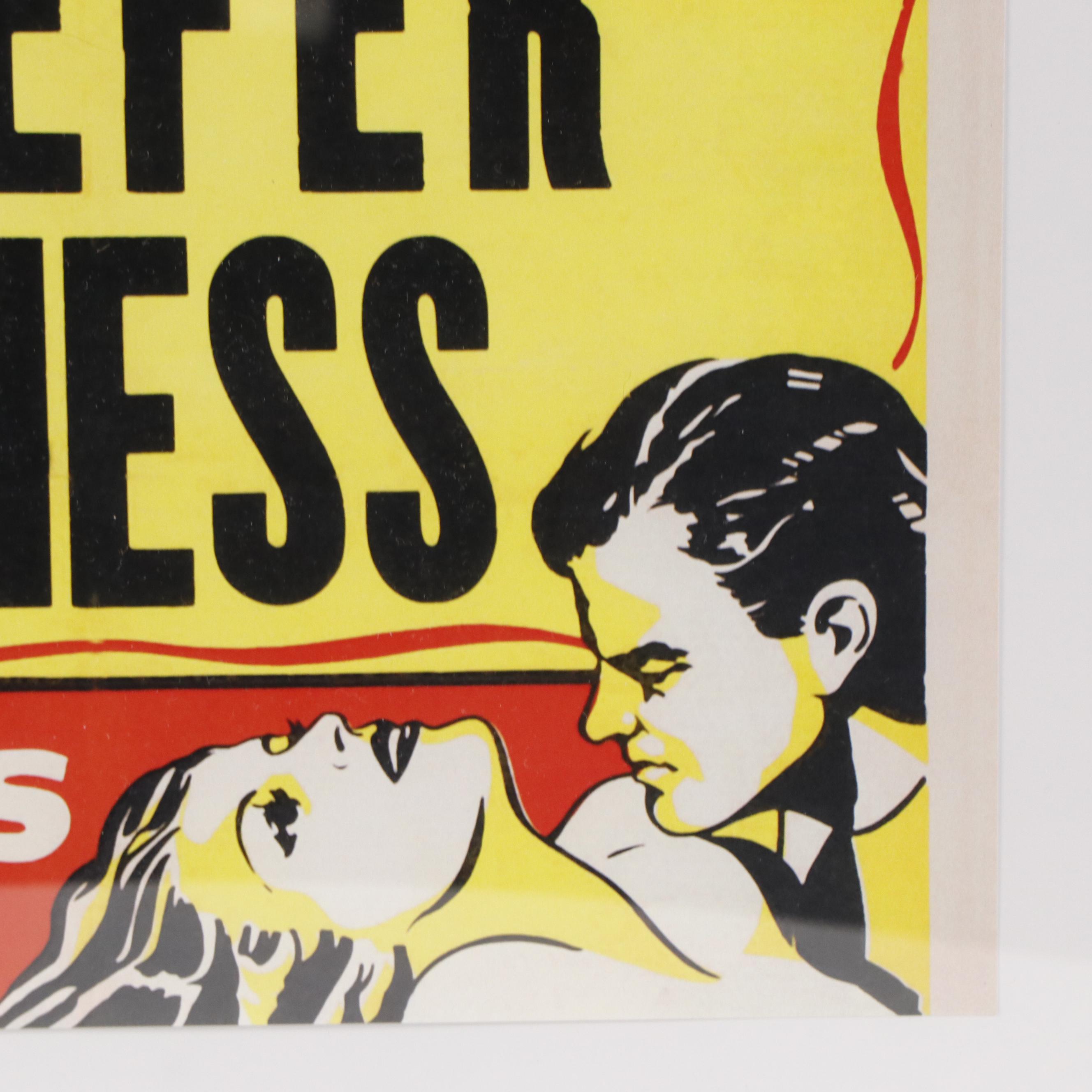 Offset Lithograph Cannabis Propaganda "Reefer Madness"