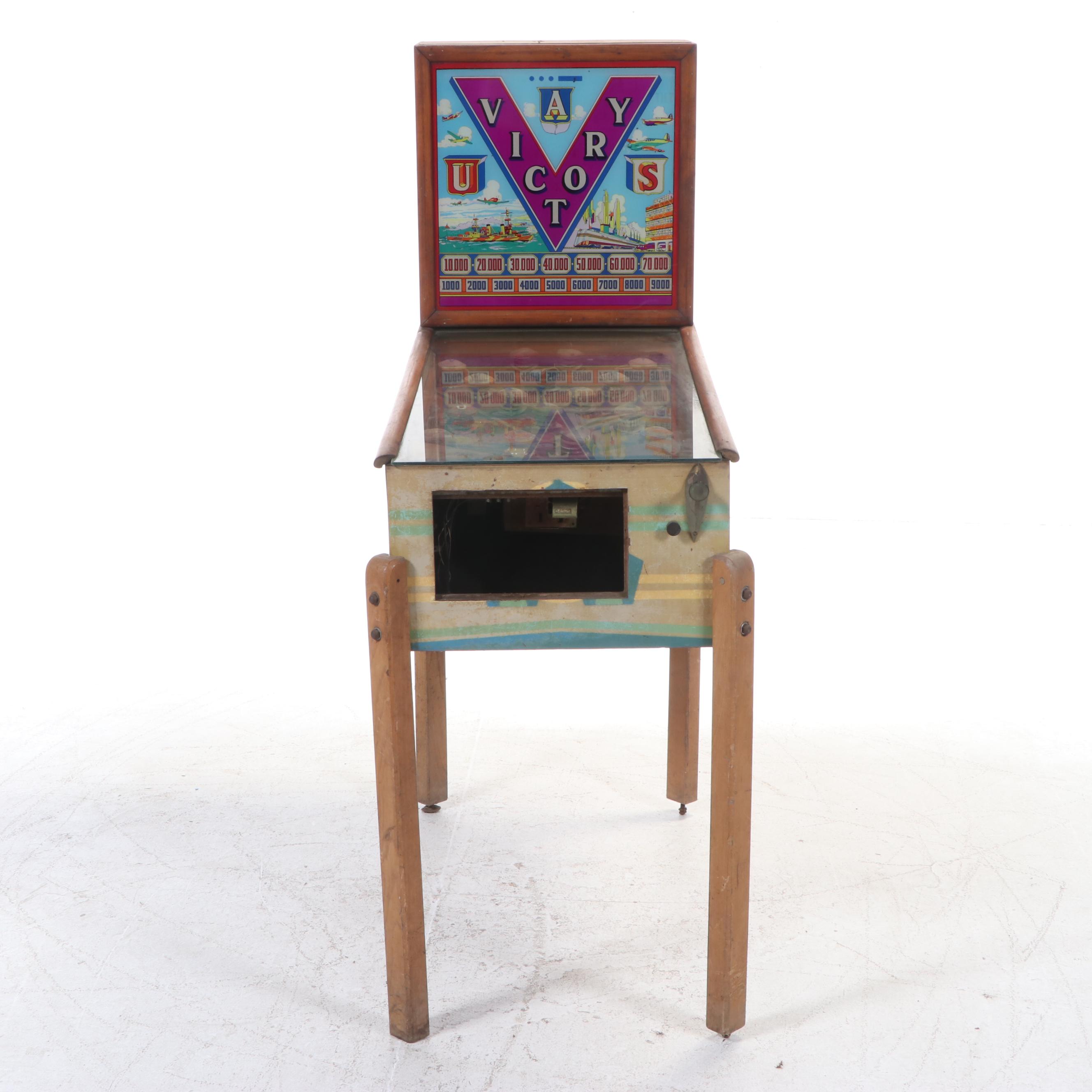 Genco Victory Pinball Machine, c. 1941