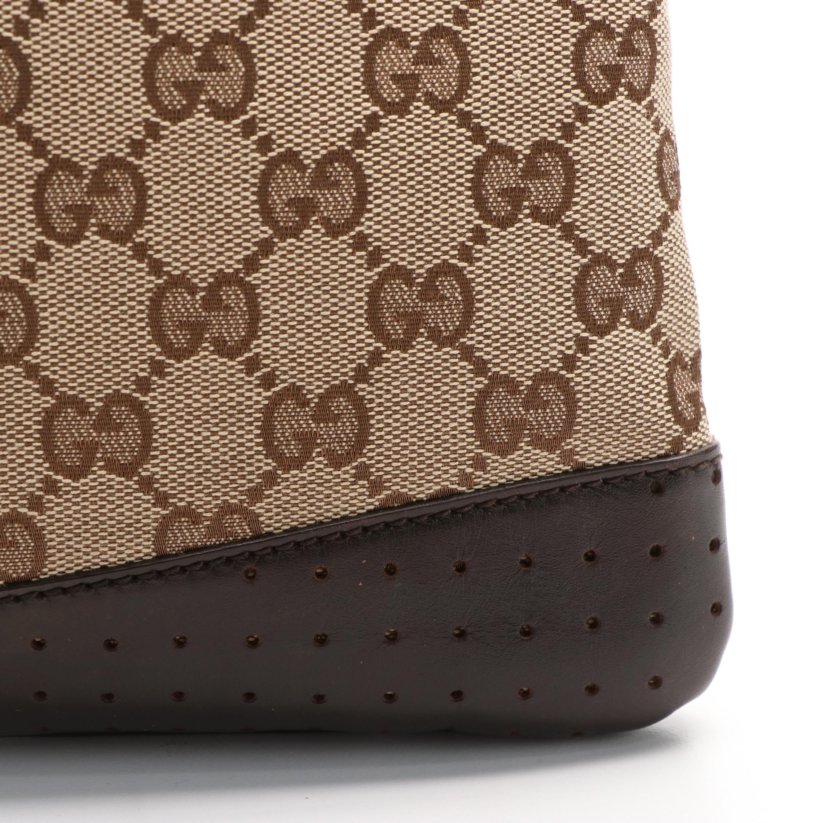 Gucci Crossbody Bag GG Canvas Beige