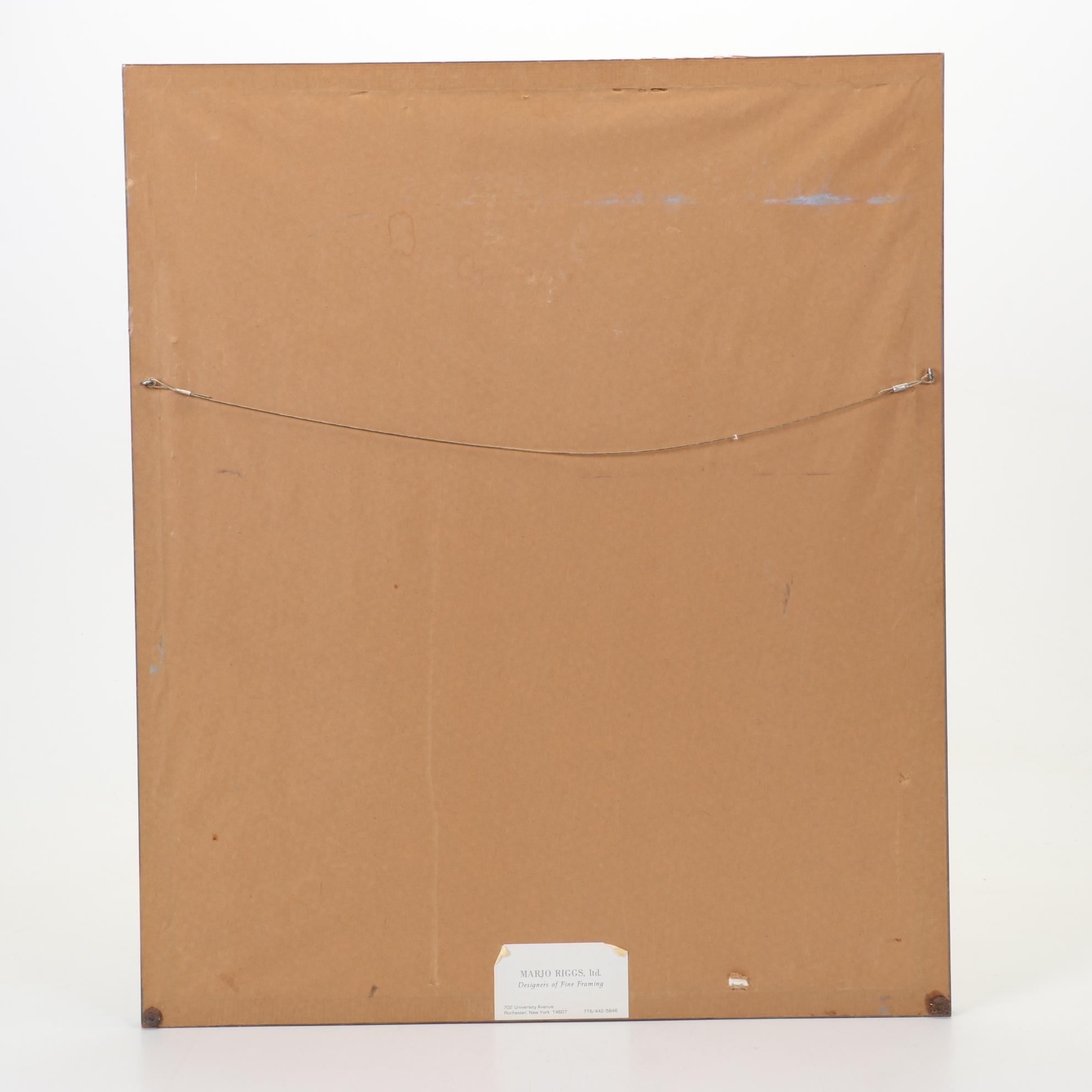 Teddy Roosevelt Rough Rider Portrait Watercolor Painting "Defending Old Glory"