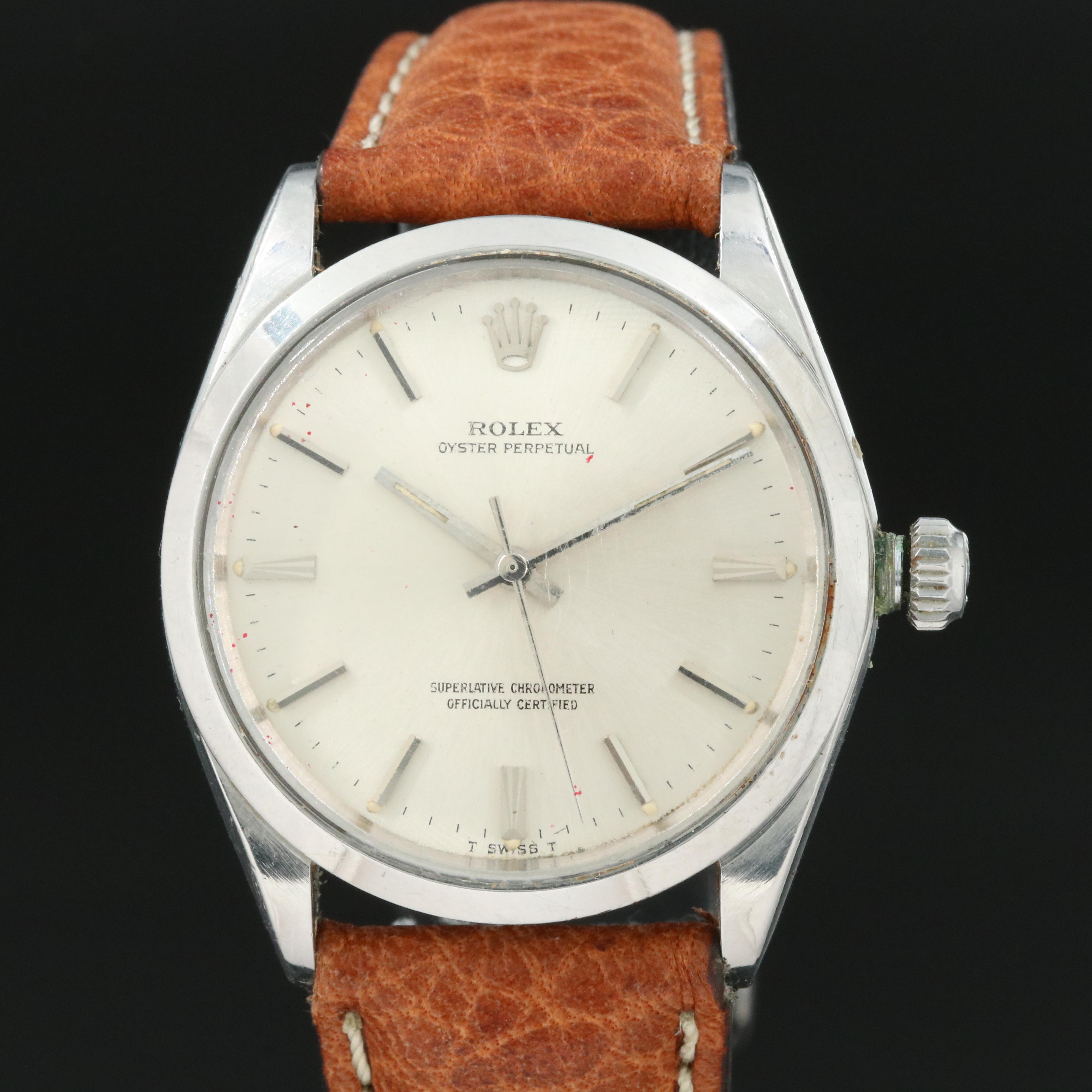1967 Rolex Oyster Perpetual Stainless Steel Watch