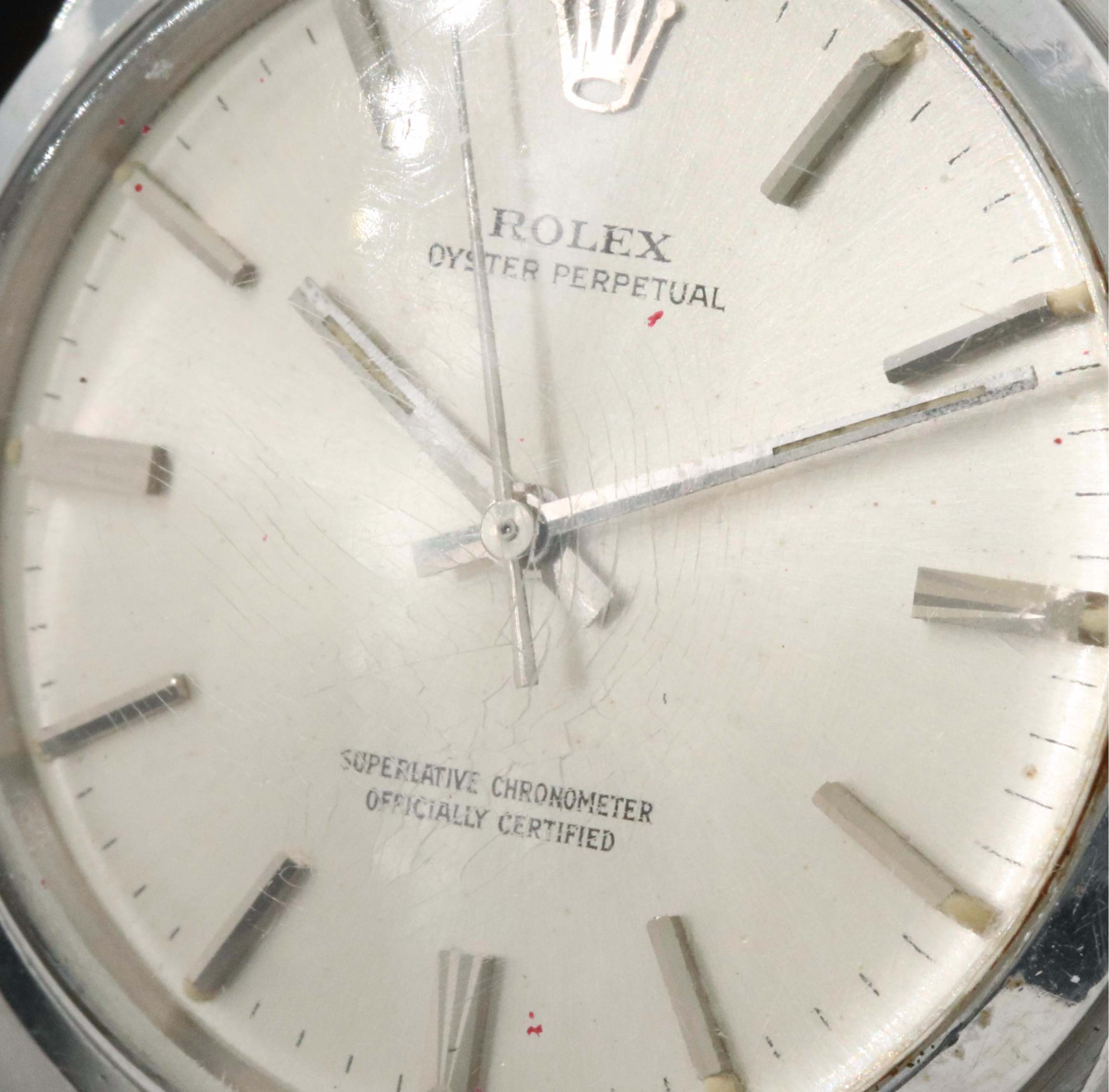 1967 Rolex Oyster Perpetual Stainless Steel Watch