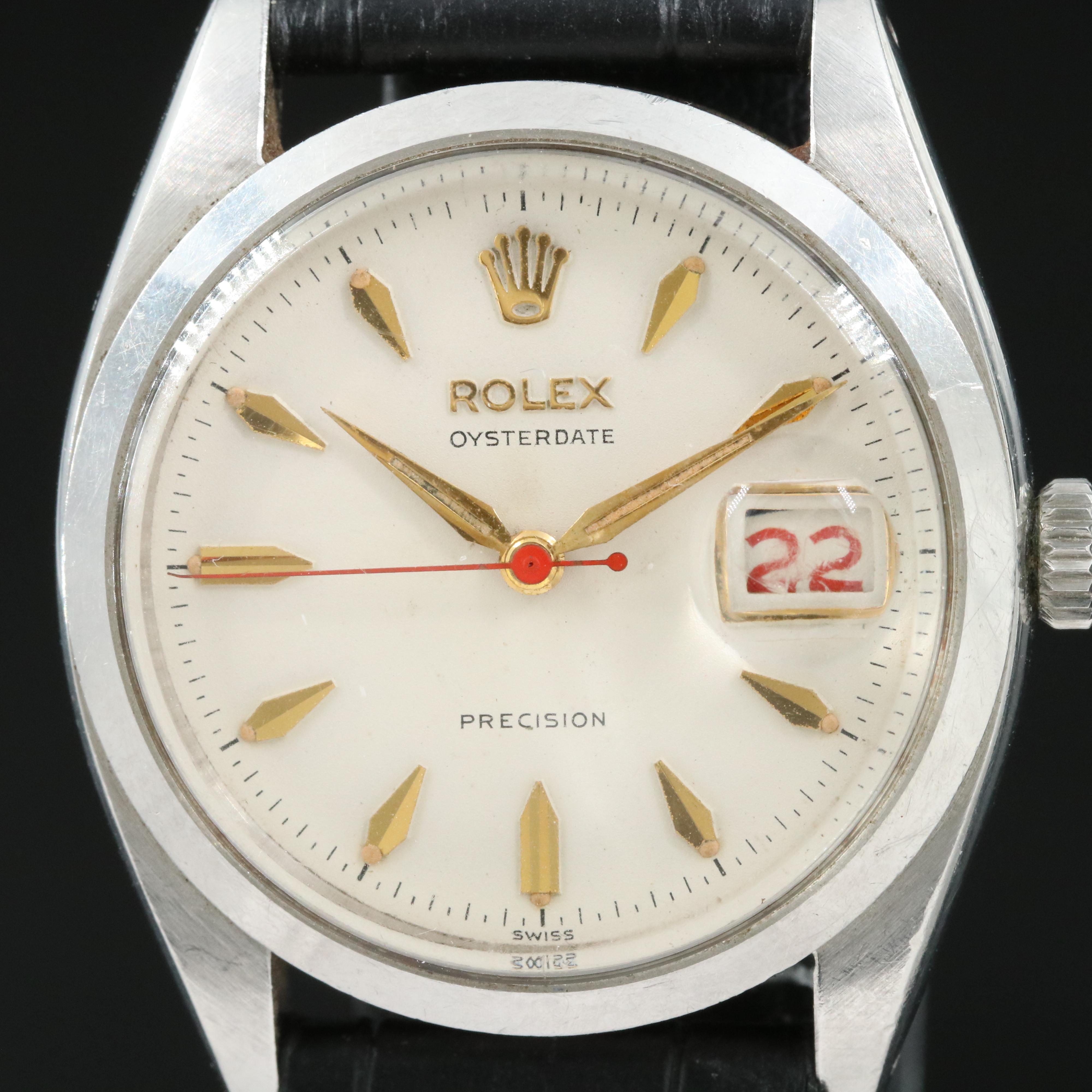 1956 Rolex Oysterdate Precision Manual-Wind Watch