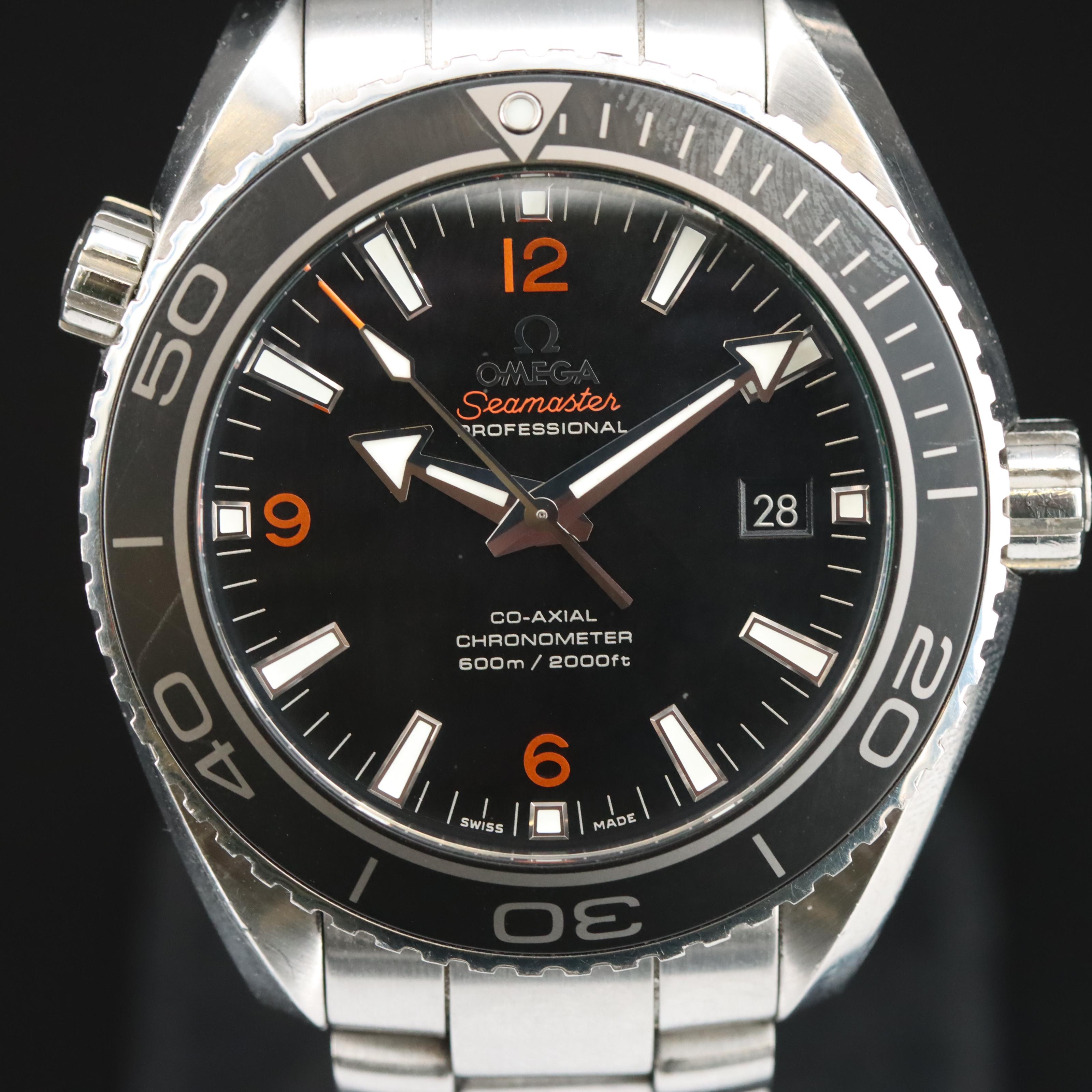Omega Seamaster Professional Stainless Steel Watch