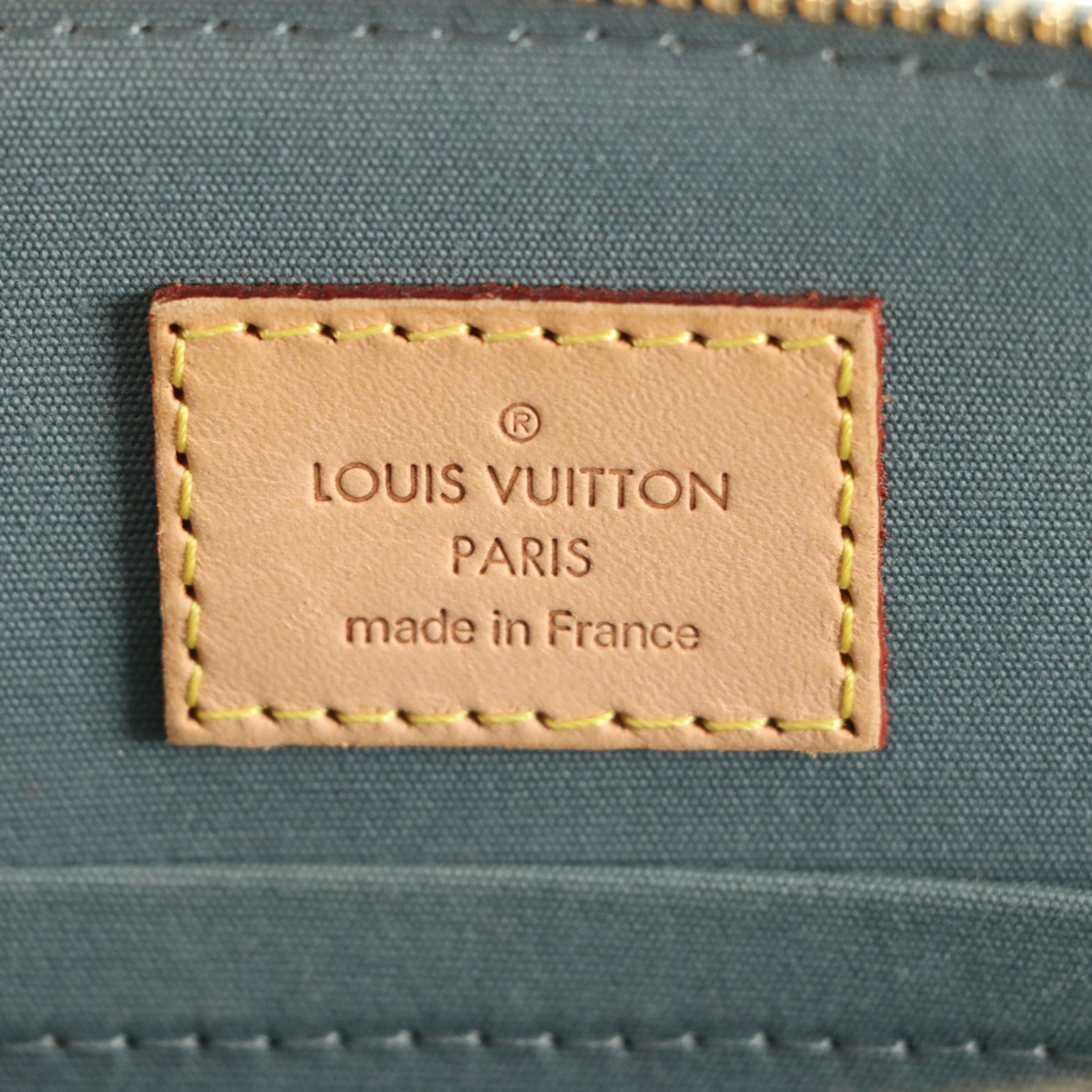 Louis Vuitton Green Monogram Vernis Sherwood Handbag
