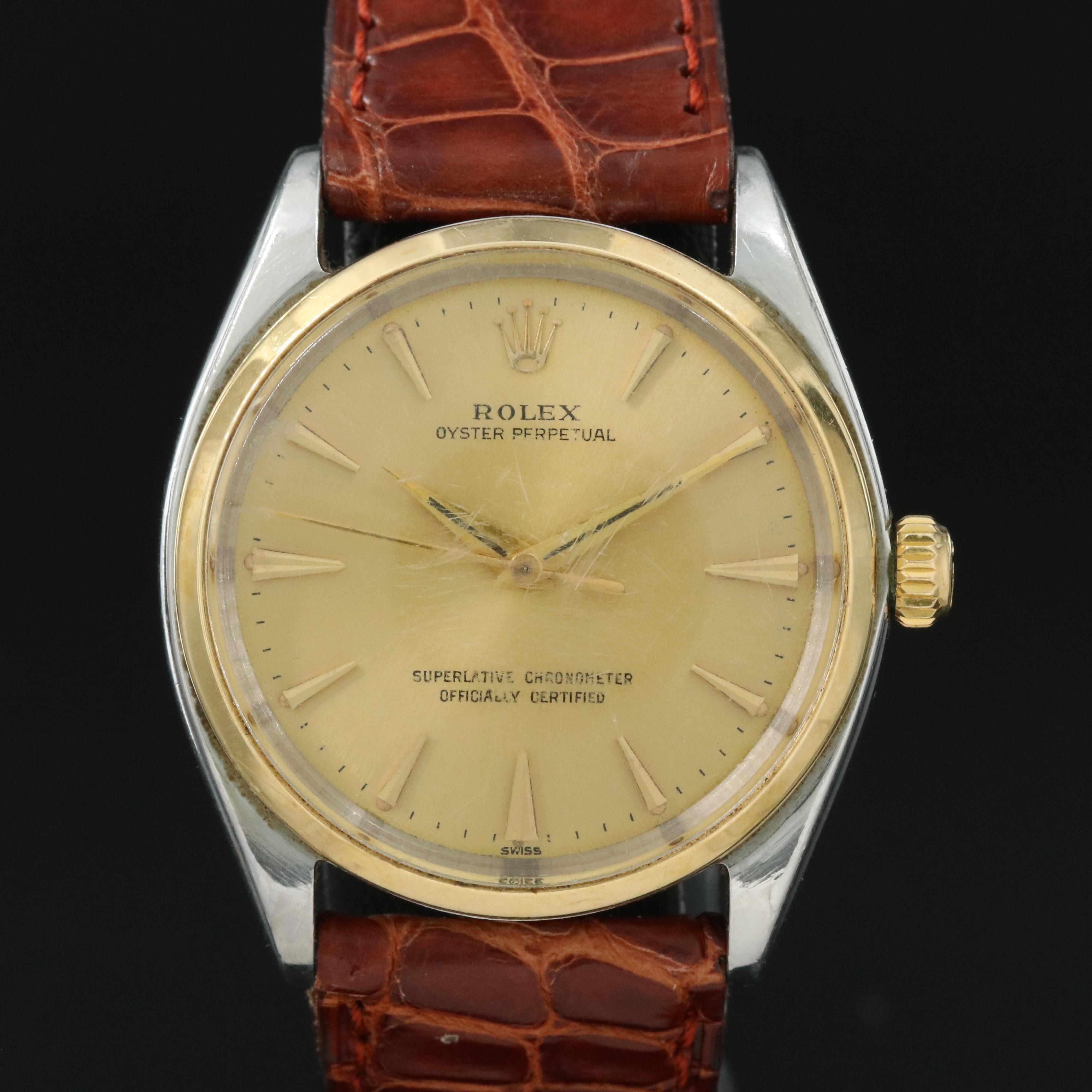 1962 Rolex Oyster Perpetual Watch