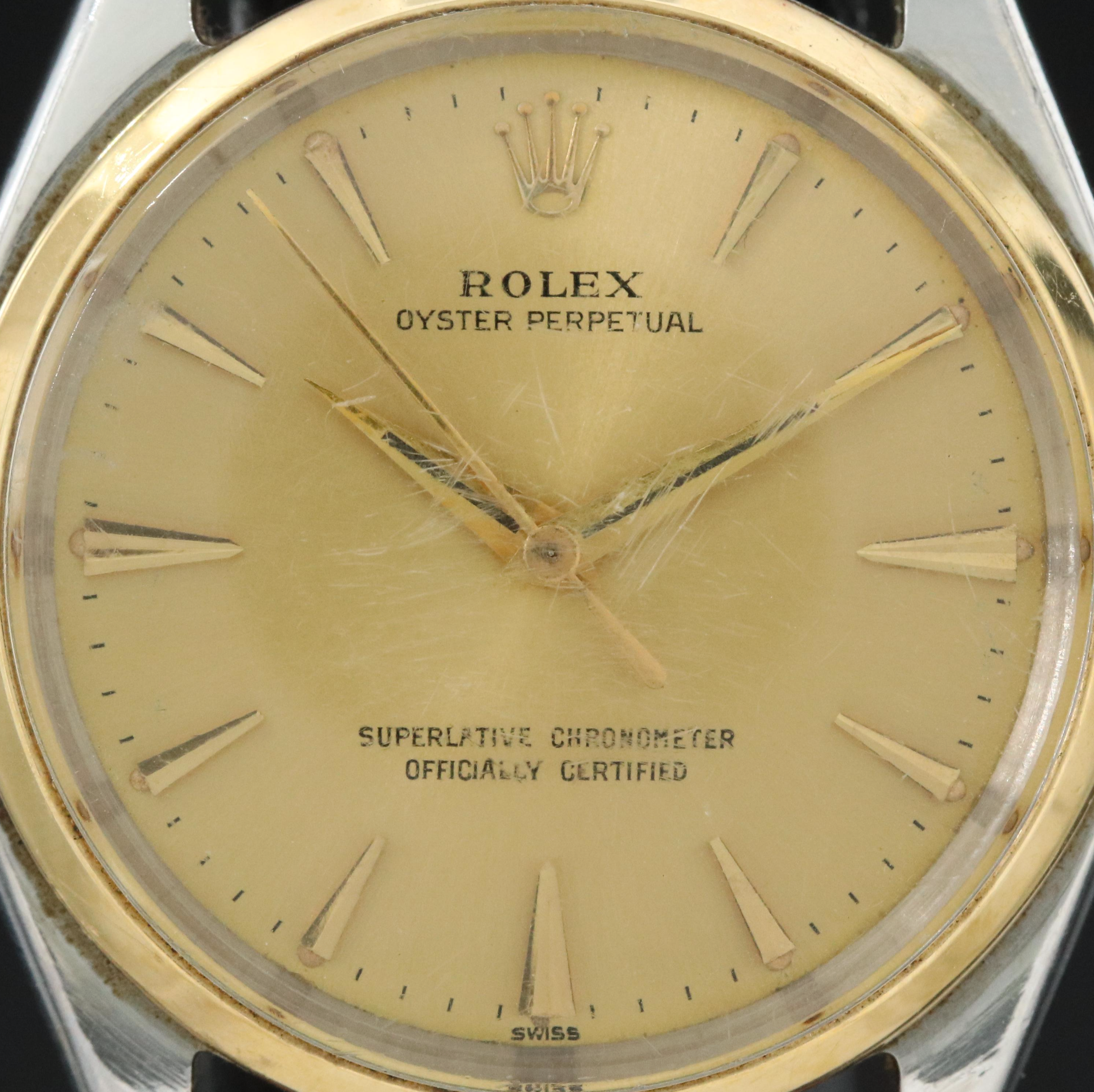 1962 Rolex Oyster Perpetual Watch
