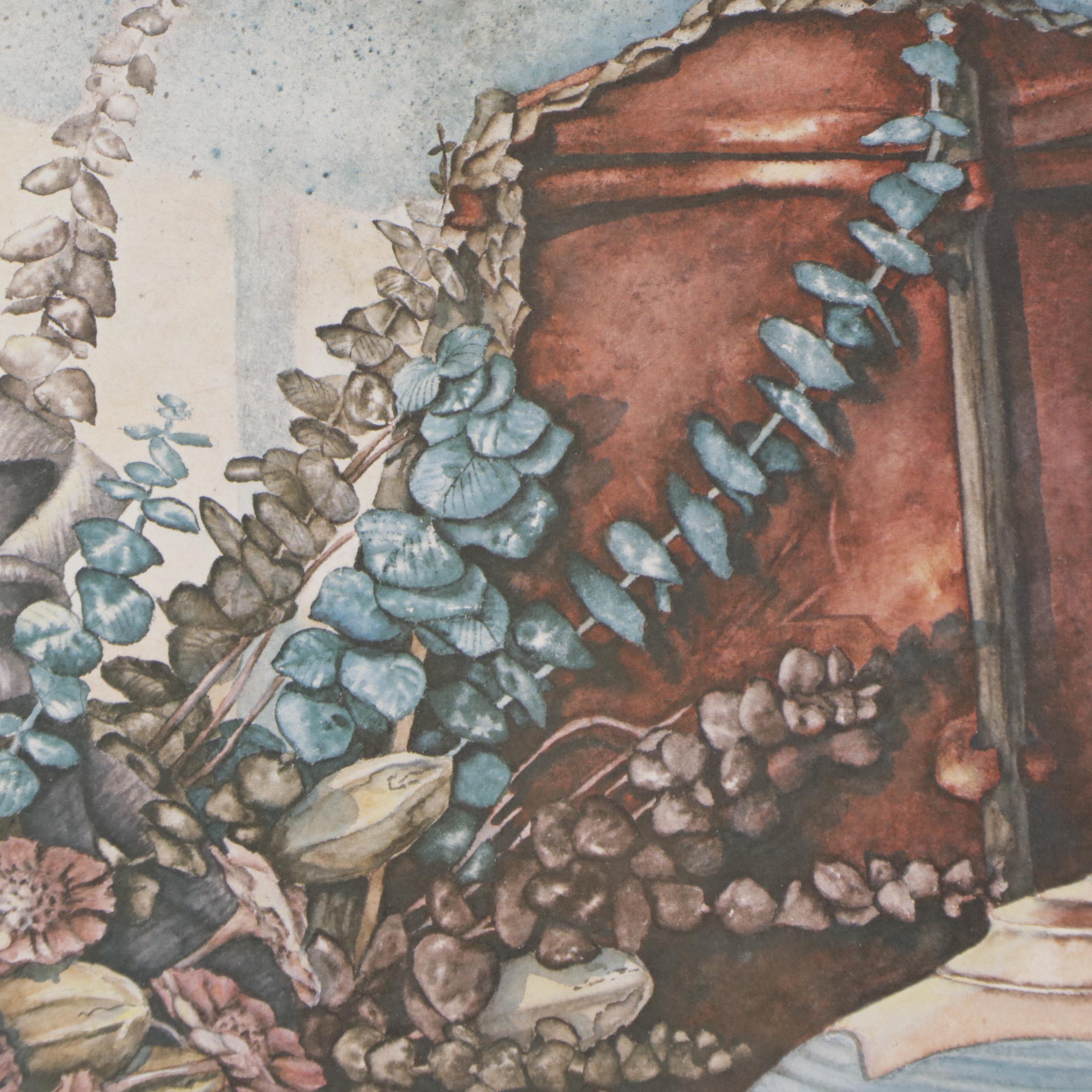 Jan Anderson Offset Lithograph "Sierra Sunrise," Circa 1990