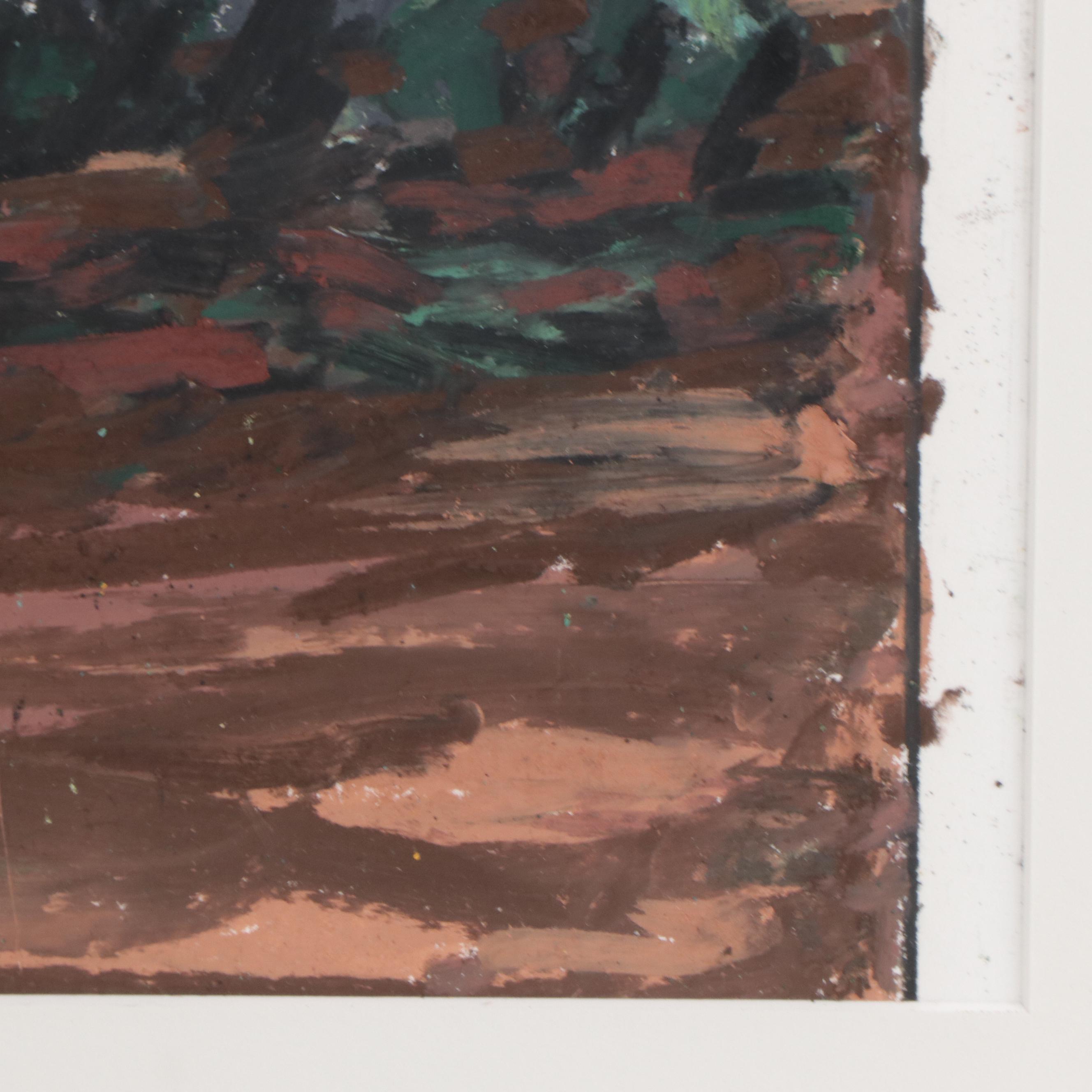 Tuscan Landscape Oil Painting