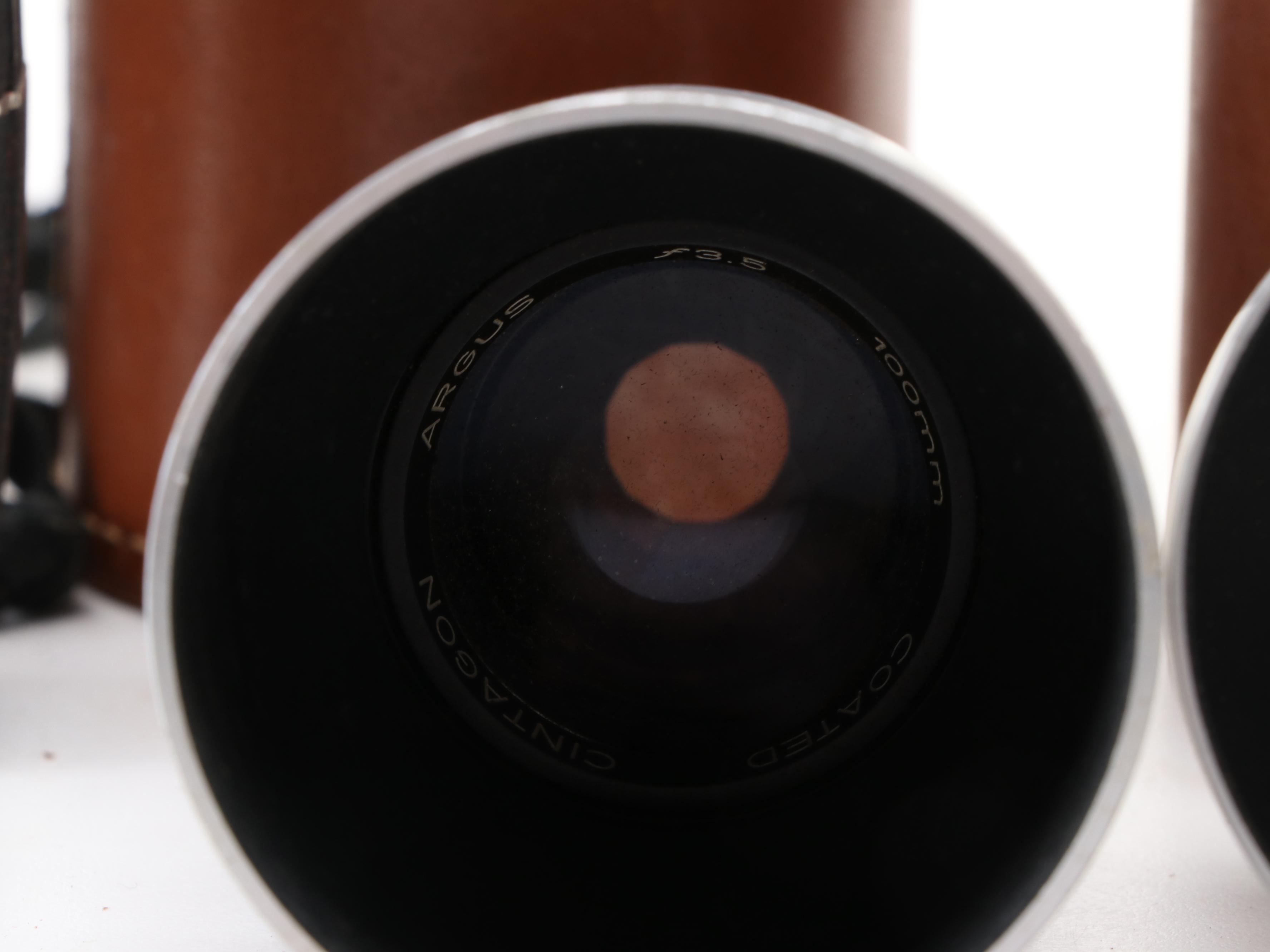 Argus C-20, Petri Kuribayasha 35 and More Cameras, Lenses and Cases