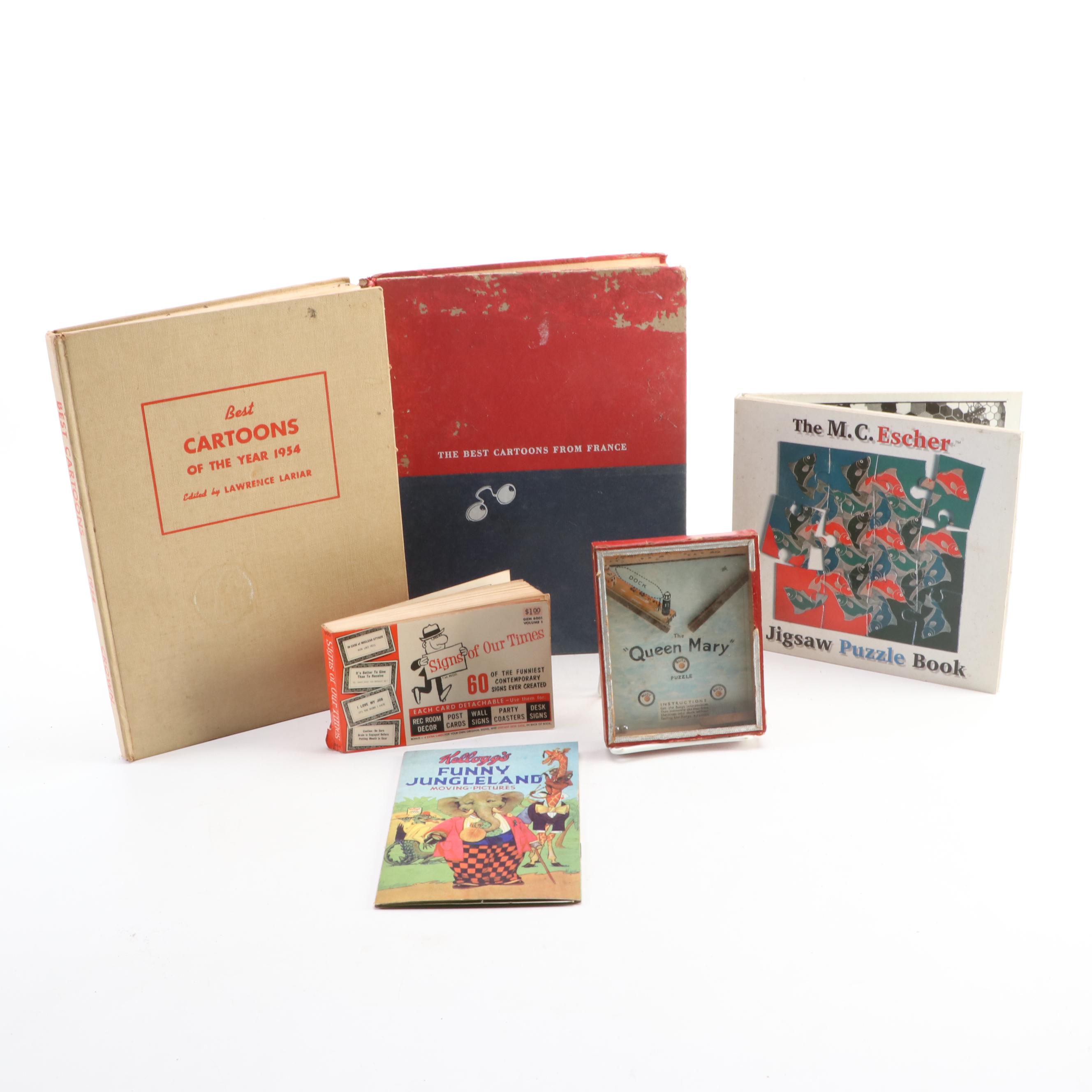 "Best Cartoons of the Year 1934" by Lawrence Lariar and More