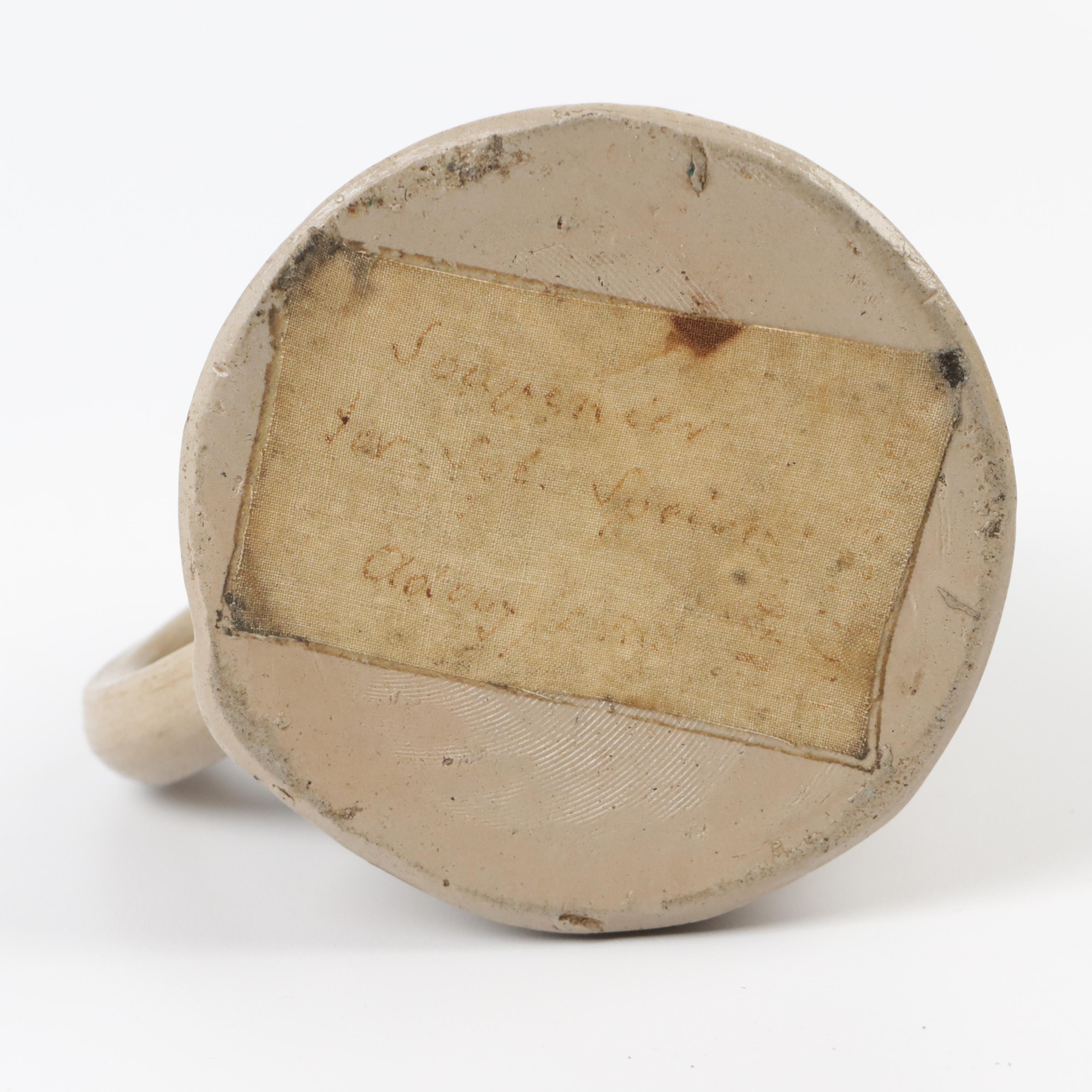 Stoneware and Pewter German Beer Stein