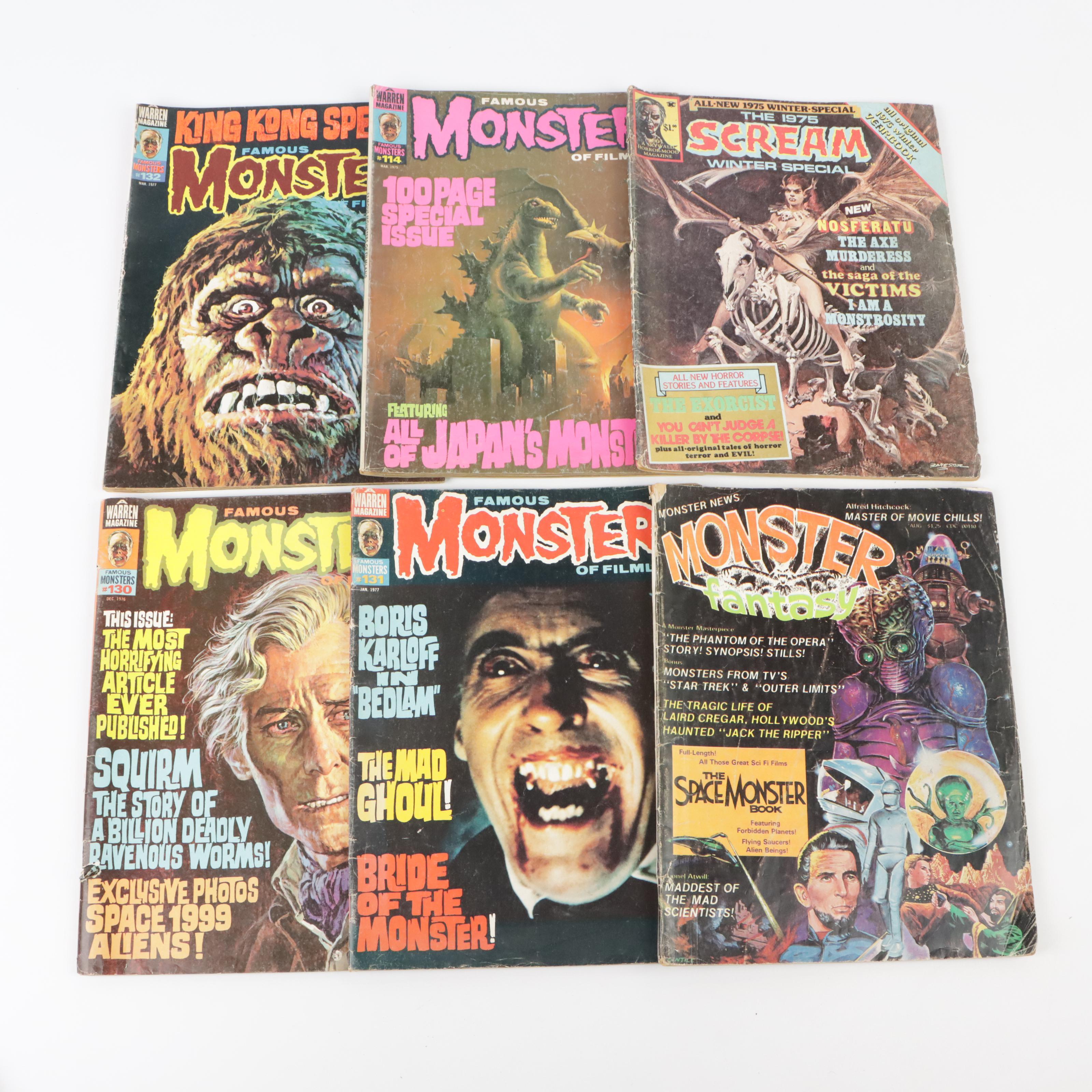 Bronze Age Horror, Sci-Fi, and Monster Comics and Magazines