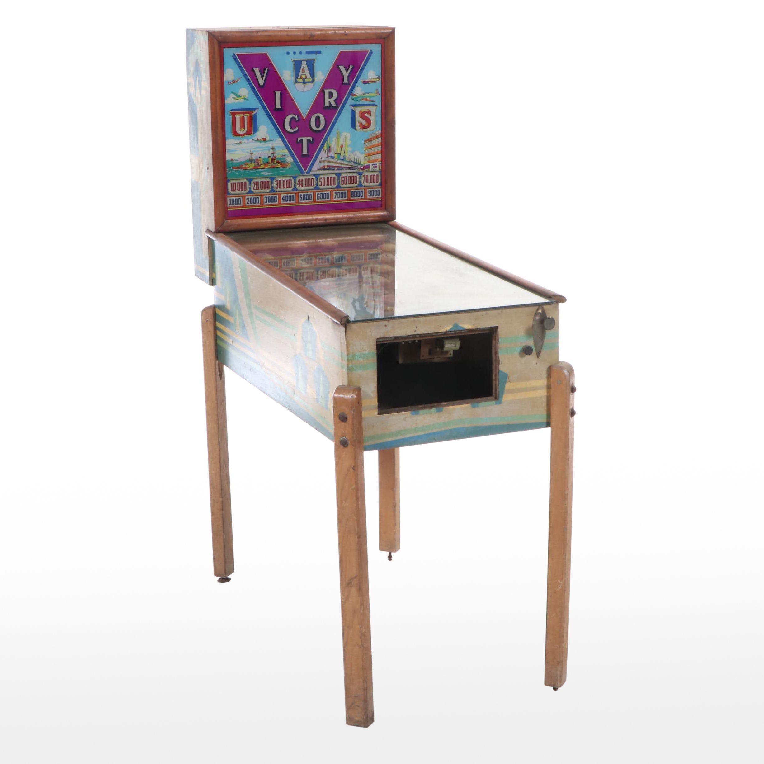 Genco Victory Pinball Machine, c. 1941