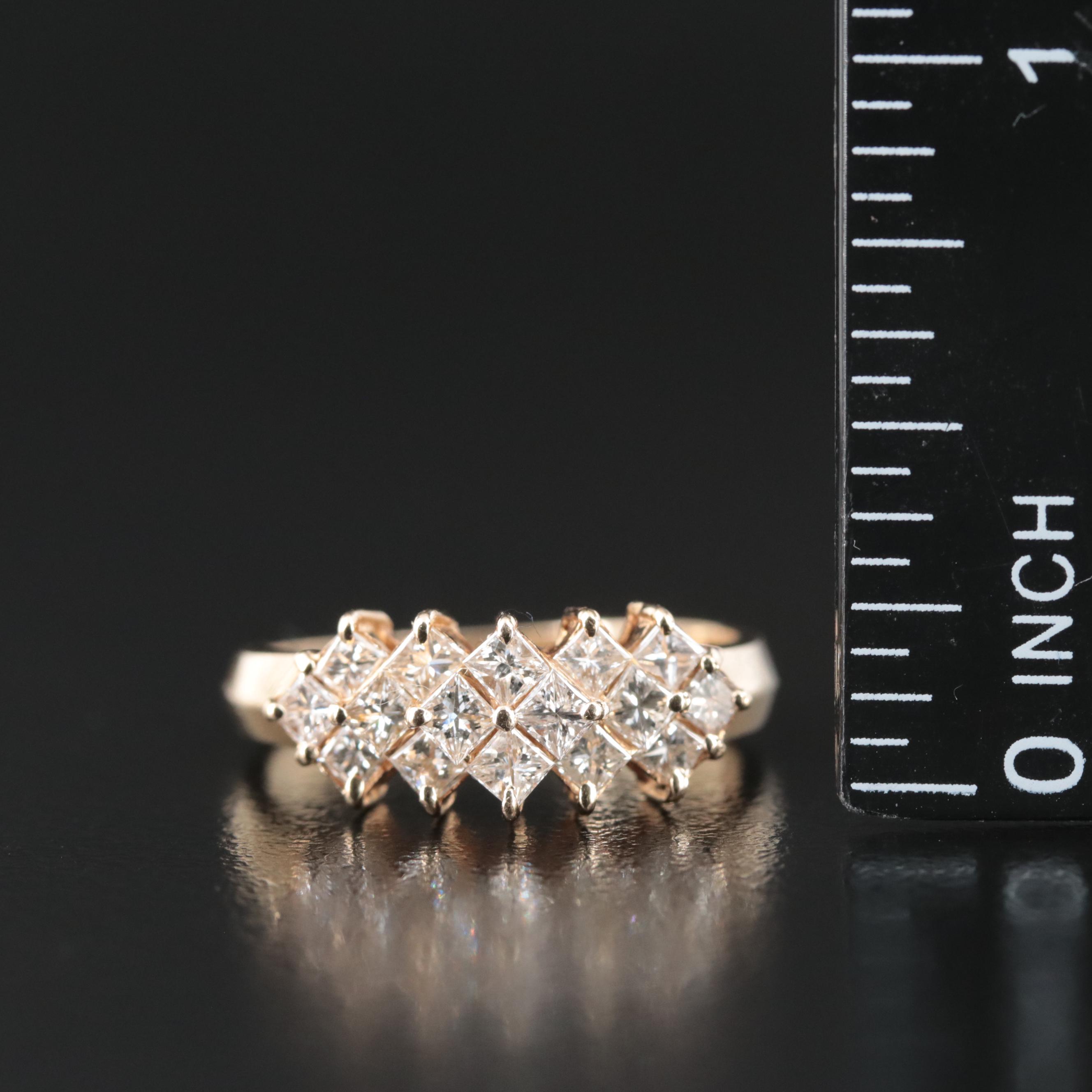 14K 1.01 CTW Diamond Ring