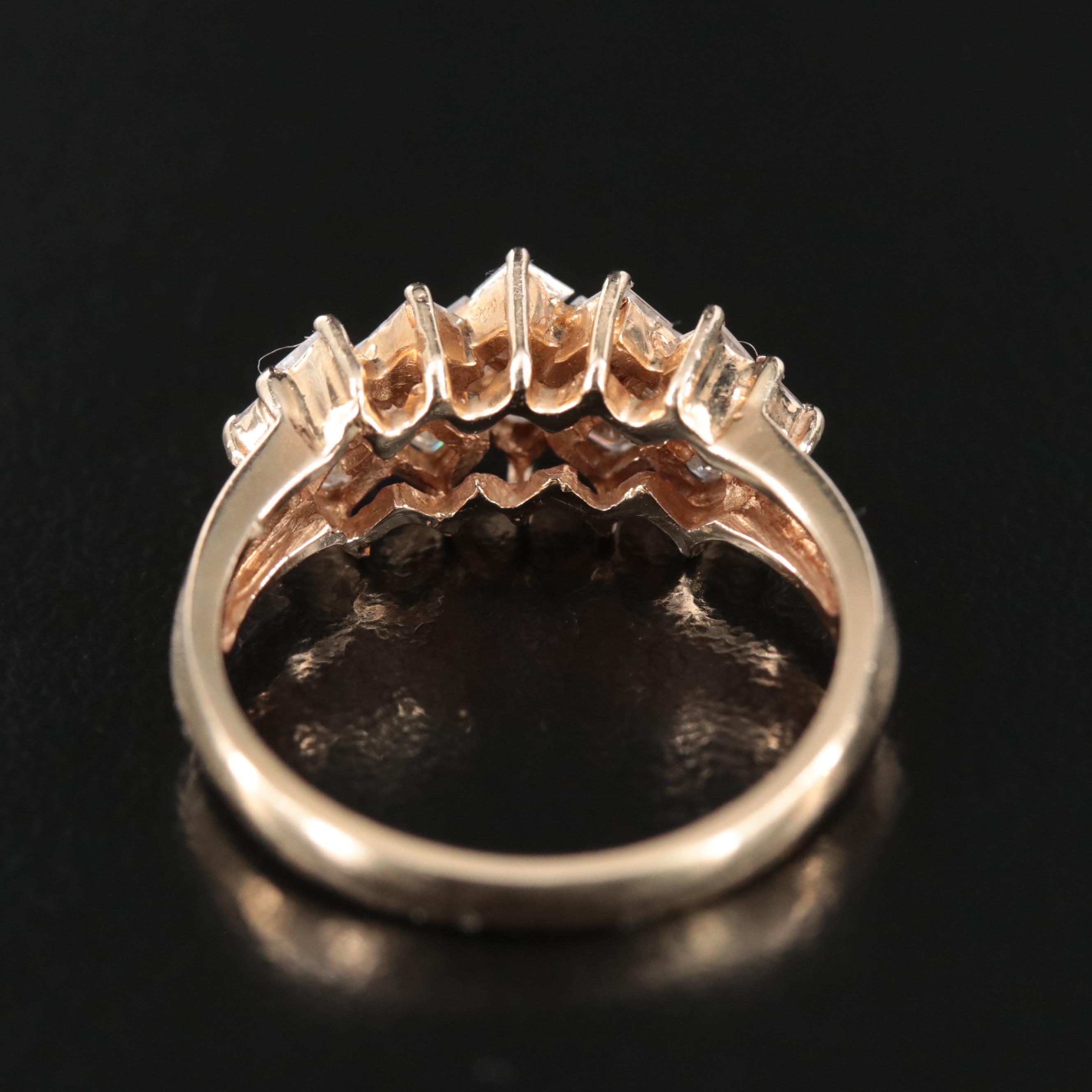 14K 1.01 CTW Diamond Ring