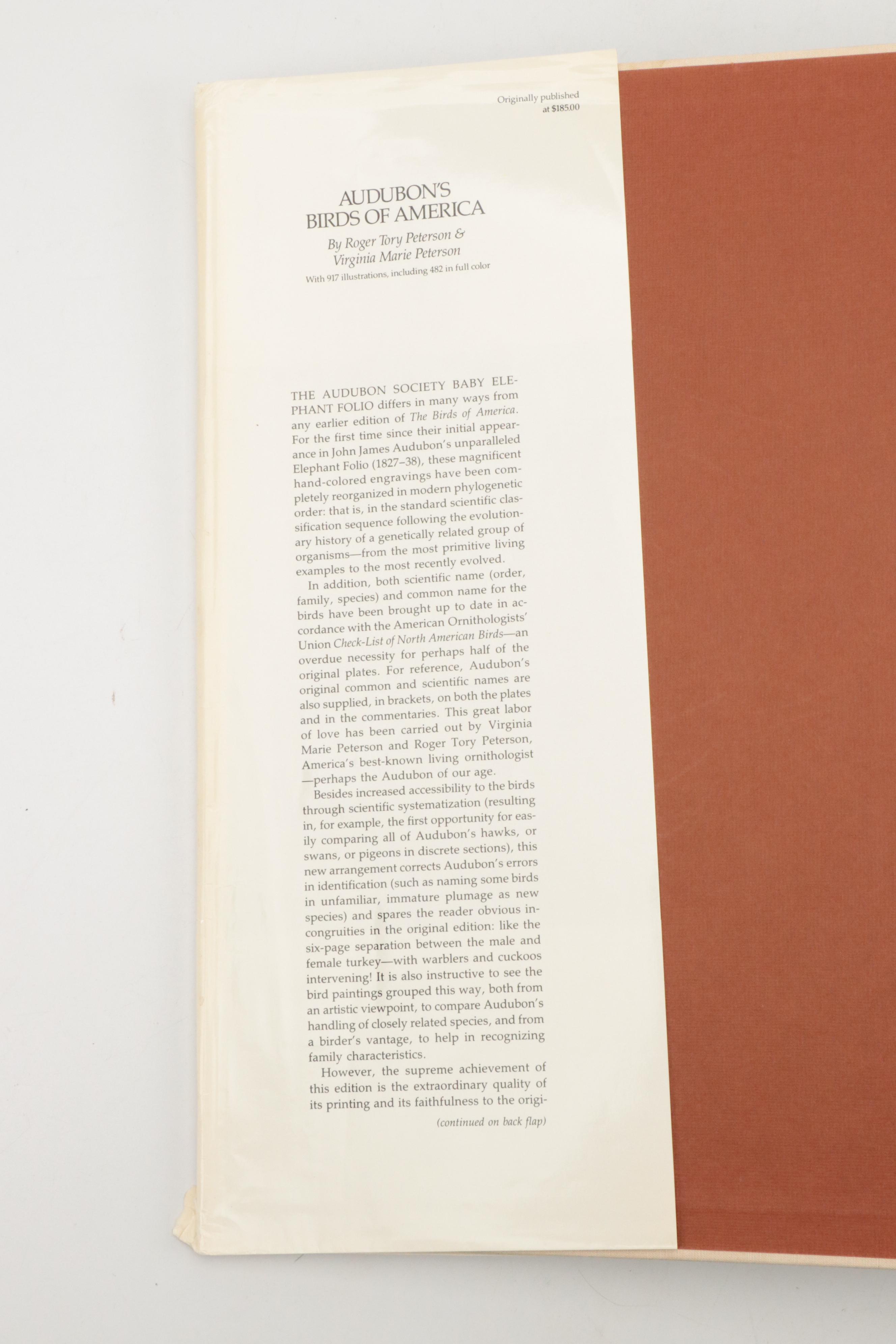 "Audubon's Birds of America" by Roger Tory & Virginia Marie Peterson, 1986