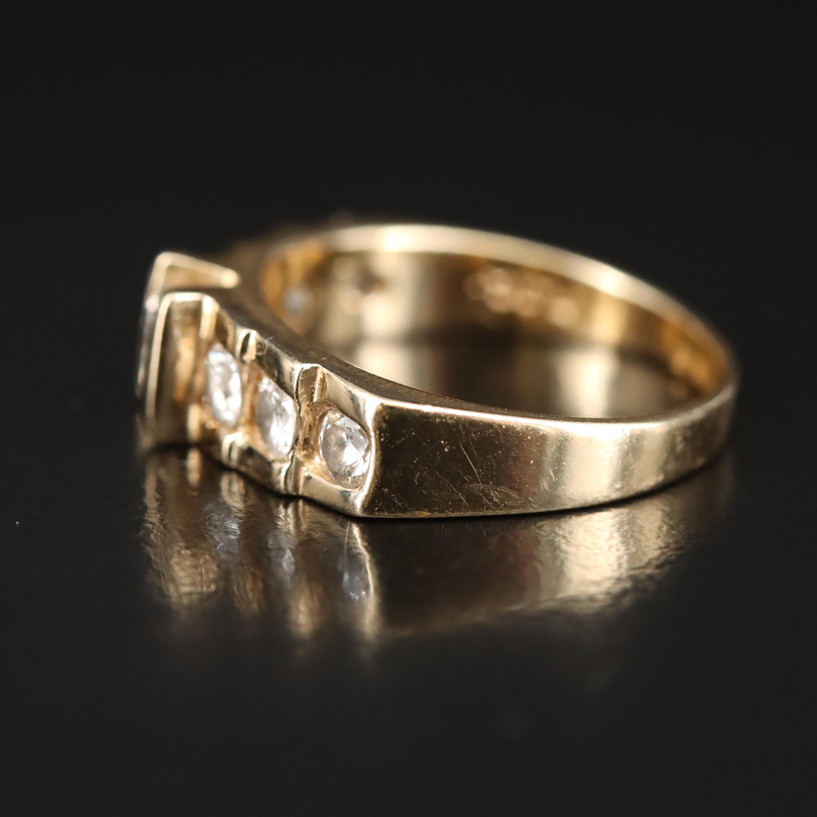14K 1.00 CTW Diamond Ring