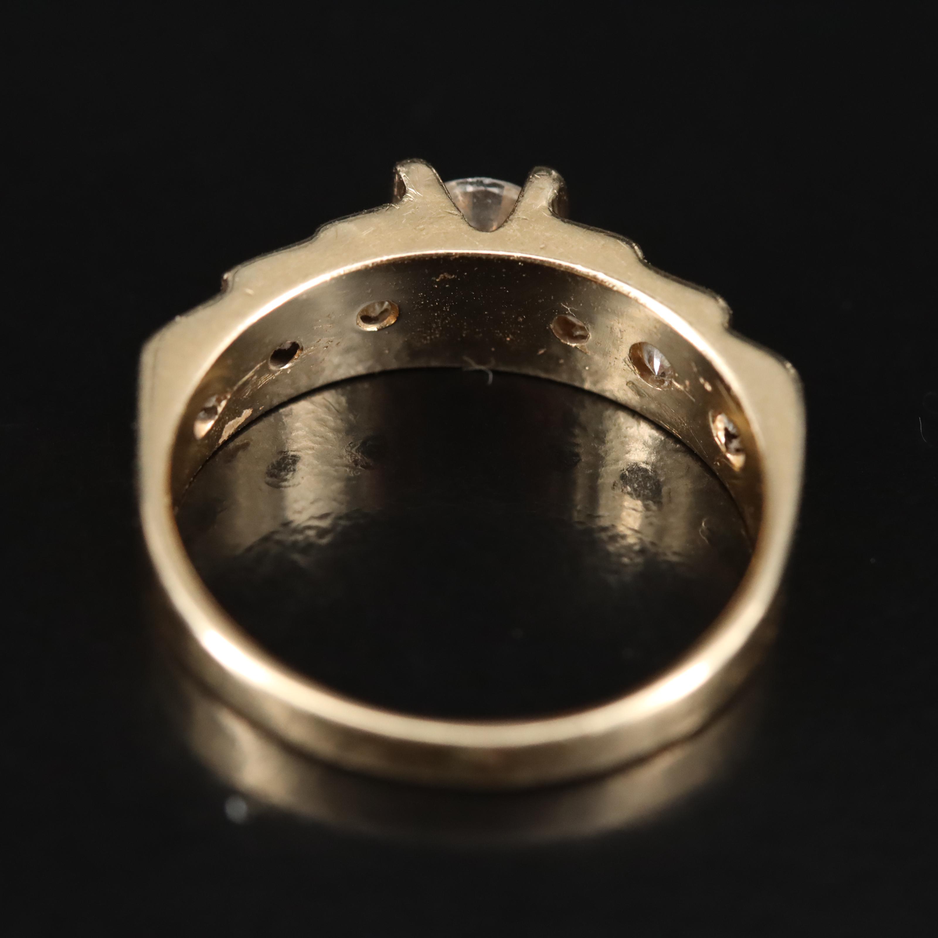 14K 1.00 CTW Diamond Ring