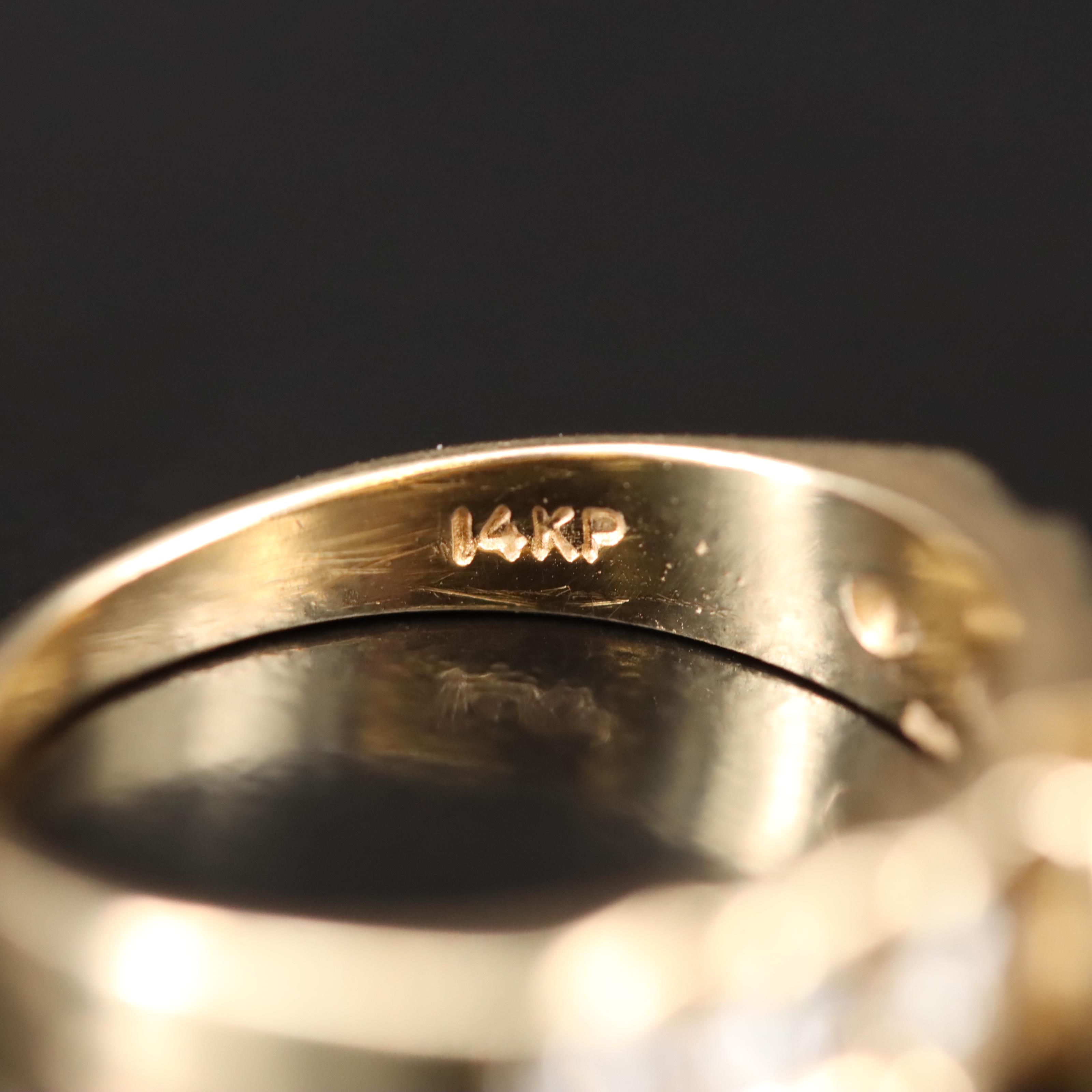 14K 1.00 CTW Diamond Ring