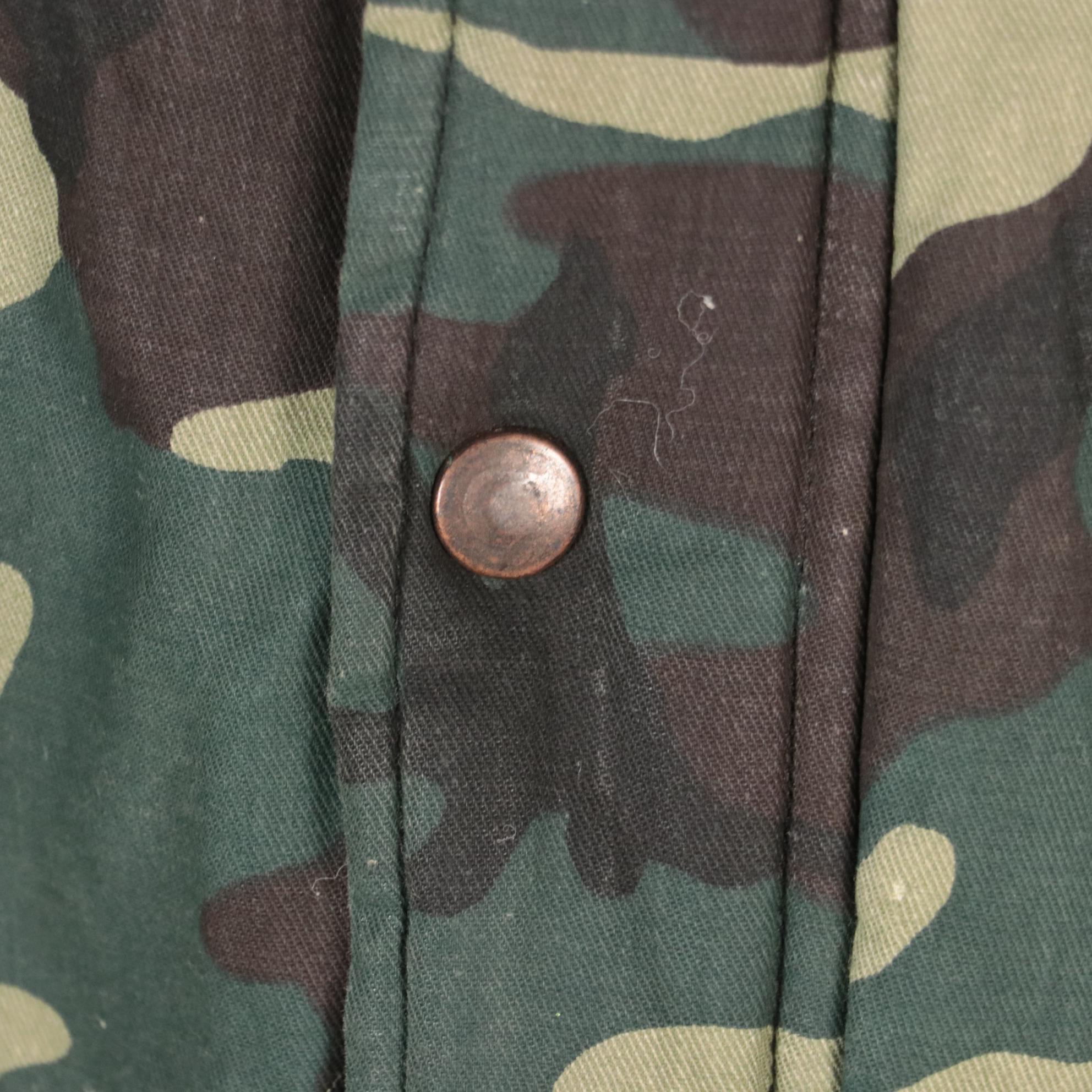 Men's Caliber Sportsman Apparel Heavyweight Insulated Hooded Camo Hunting Coat