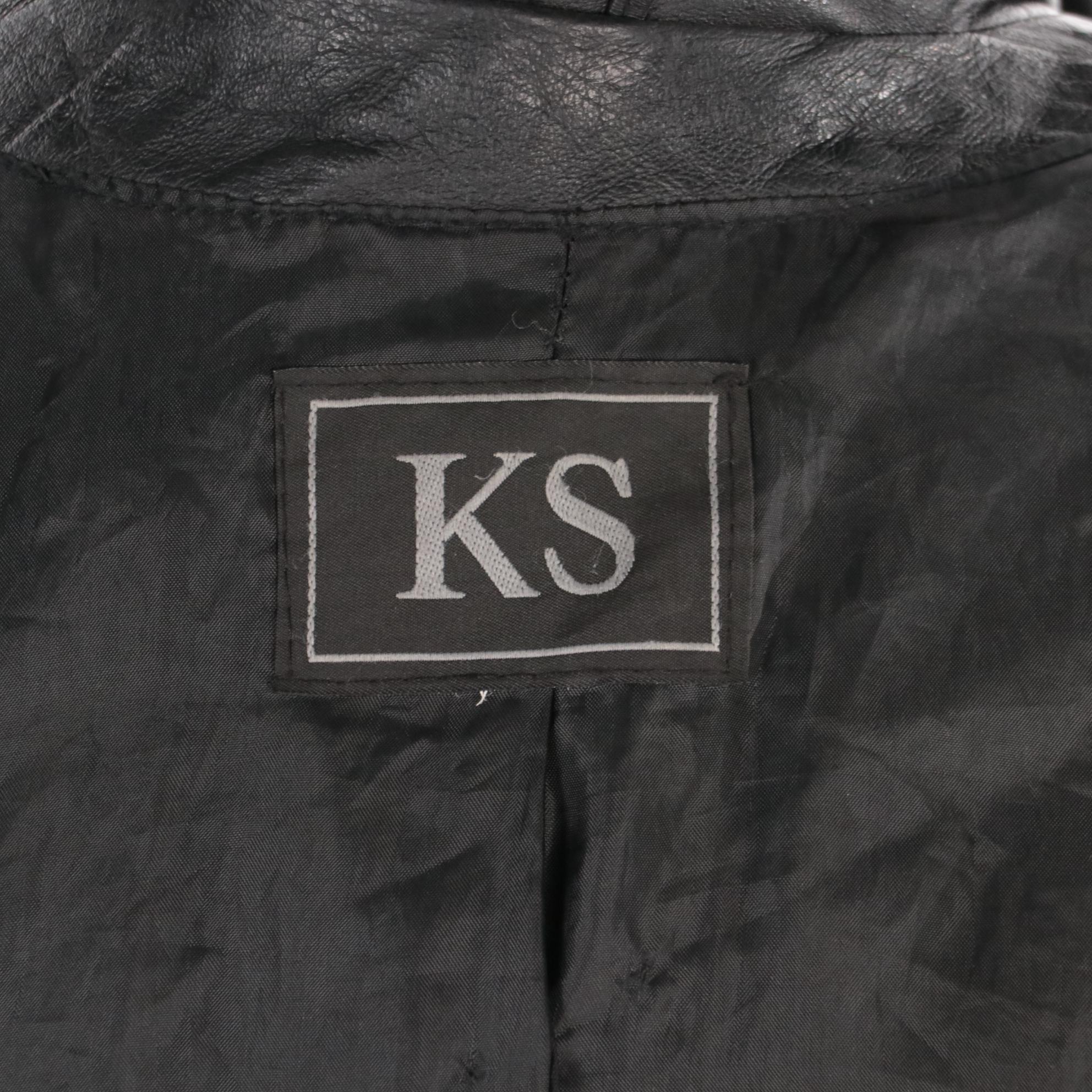 Men's Prestige Black Leather Faux Fur Lined Jacket & Other Leather Blazer Jacket