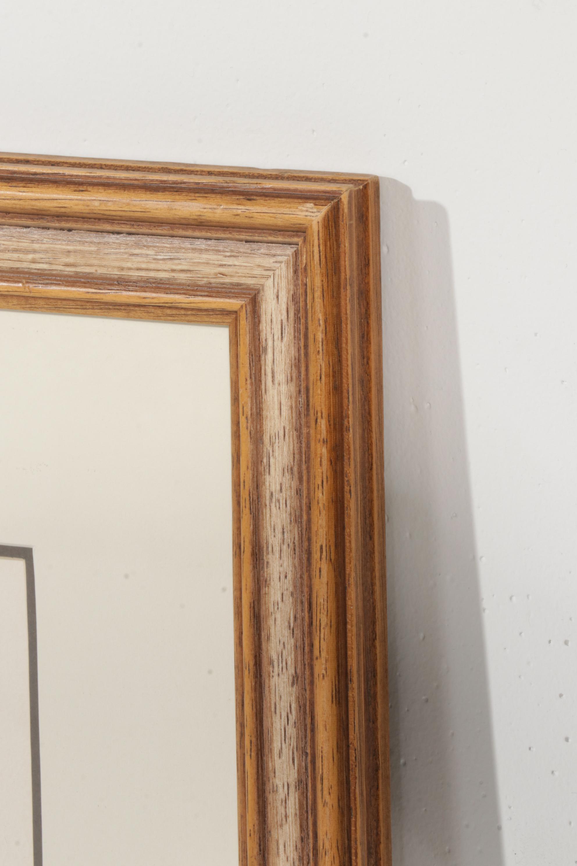 Christine Rosamond Embossed Color Lithograph "Dawn," 1976