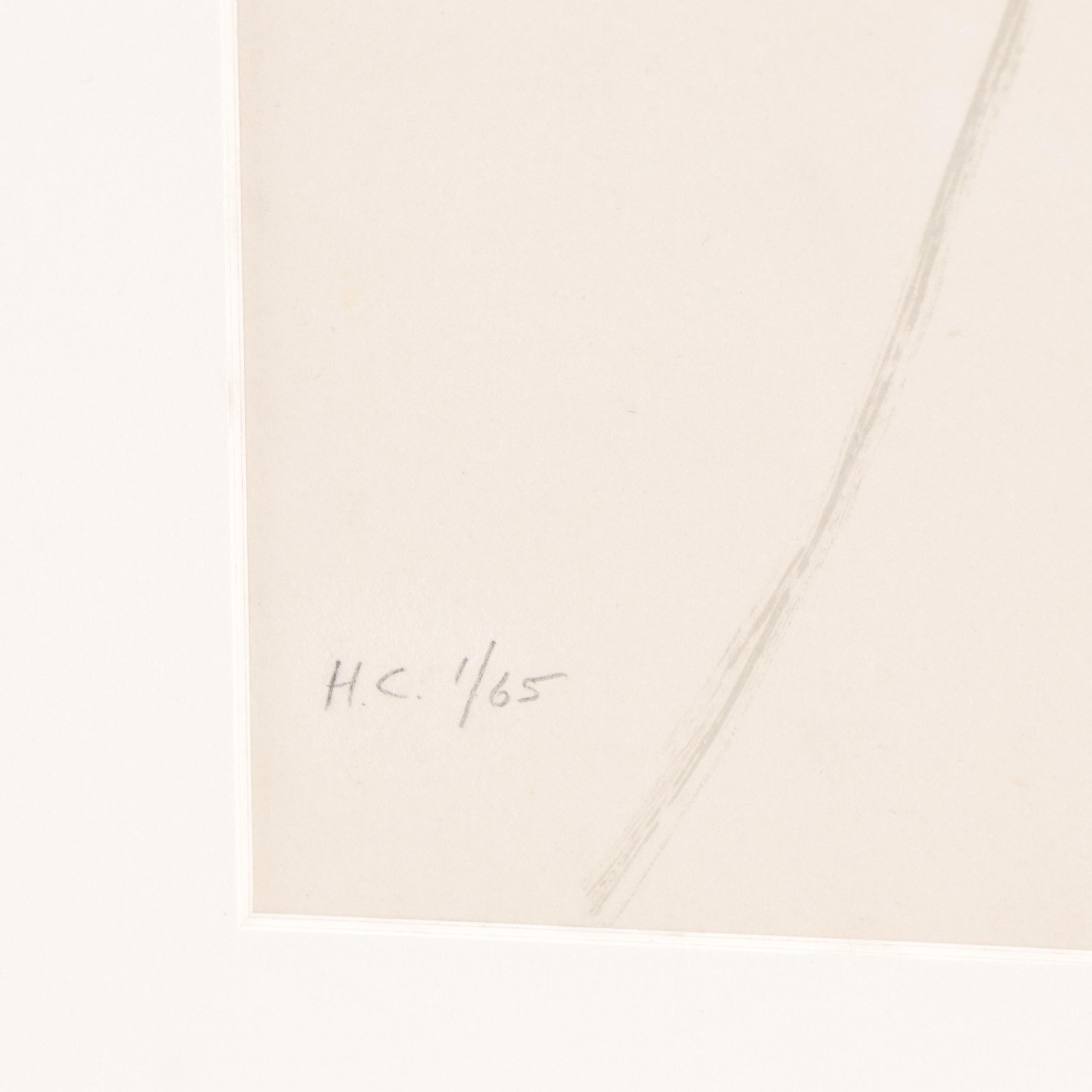 Salvador Dalí Color Lithograph "American Clock" From the "Time" Suite, 1976