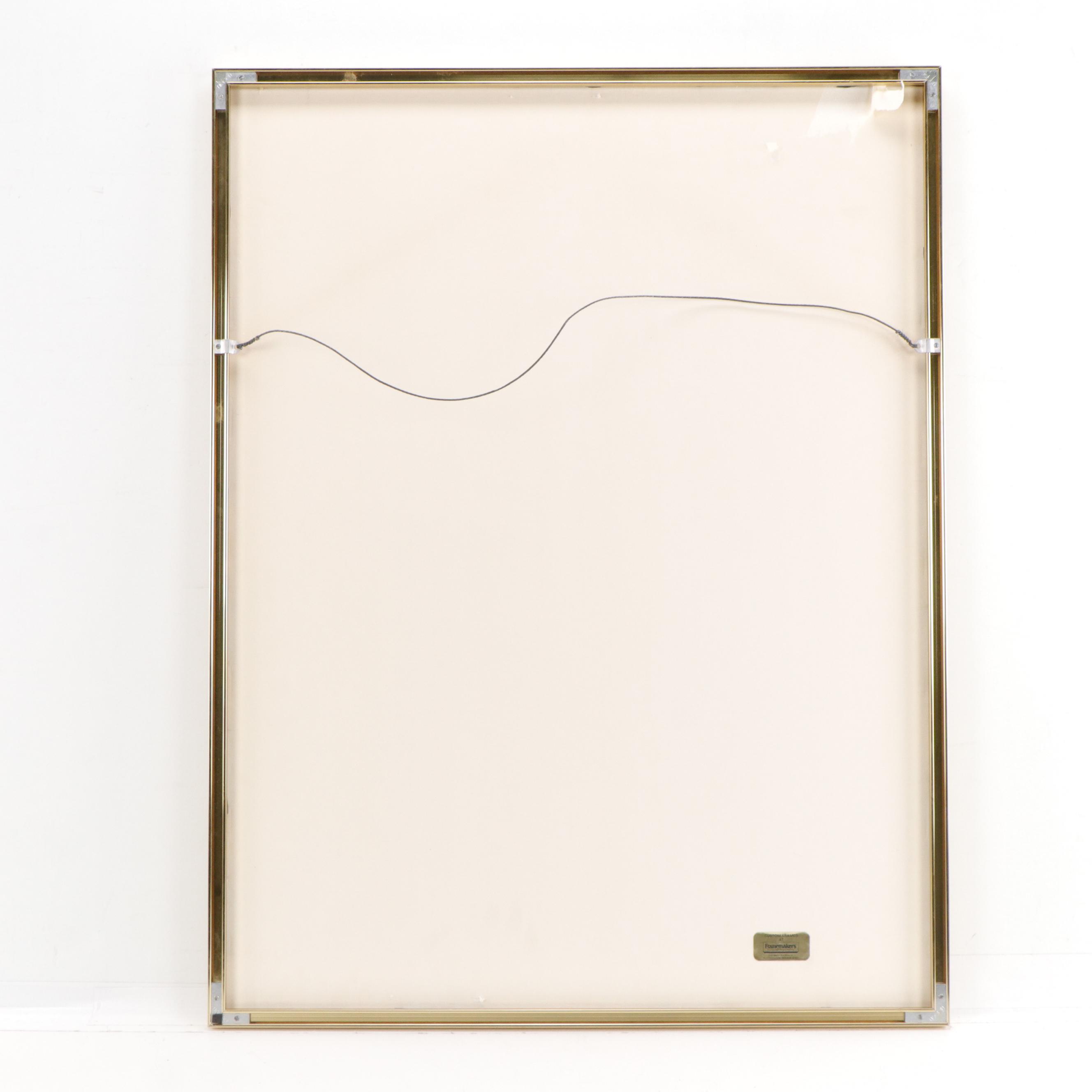 Salvador Dalí Color Lithograph "American Clock" From the "Time" Suite, 1976