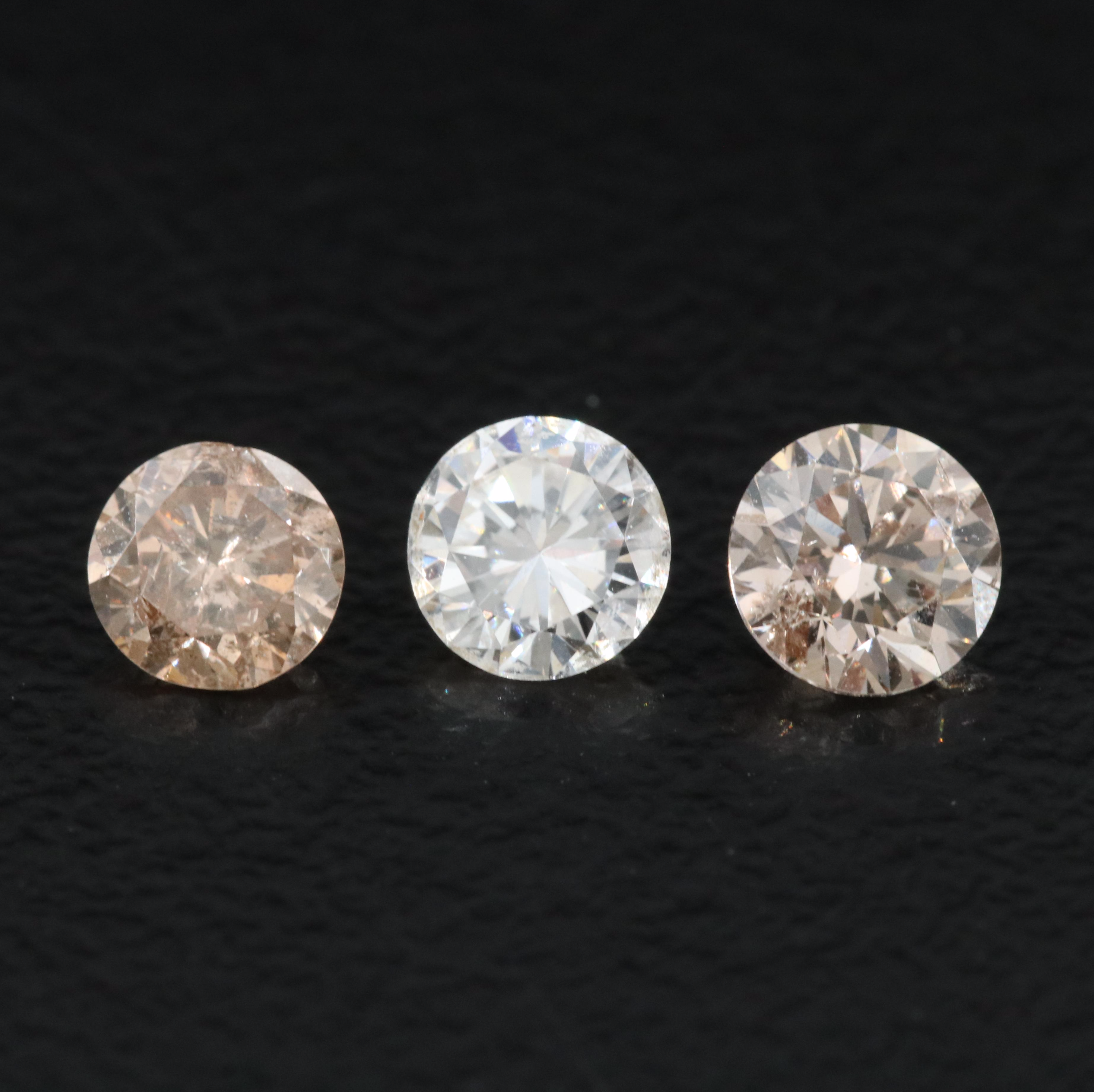Loose 0.86 CTW Diamond Lot