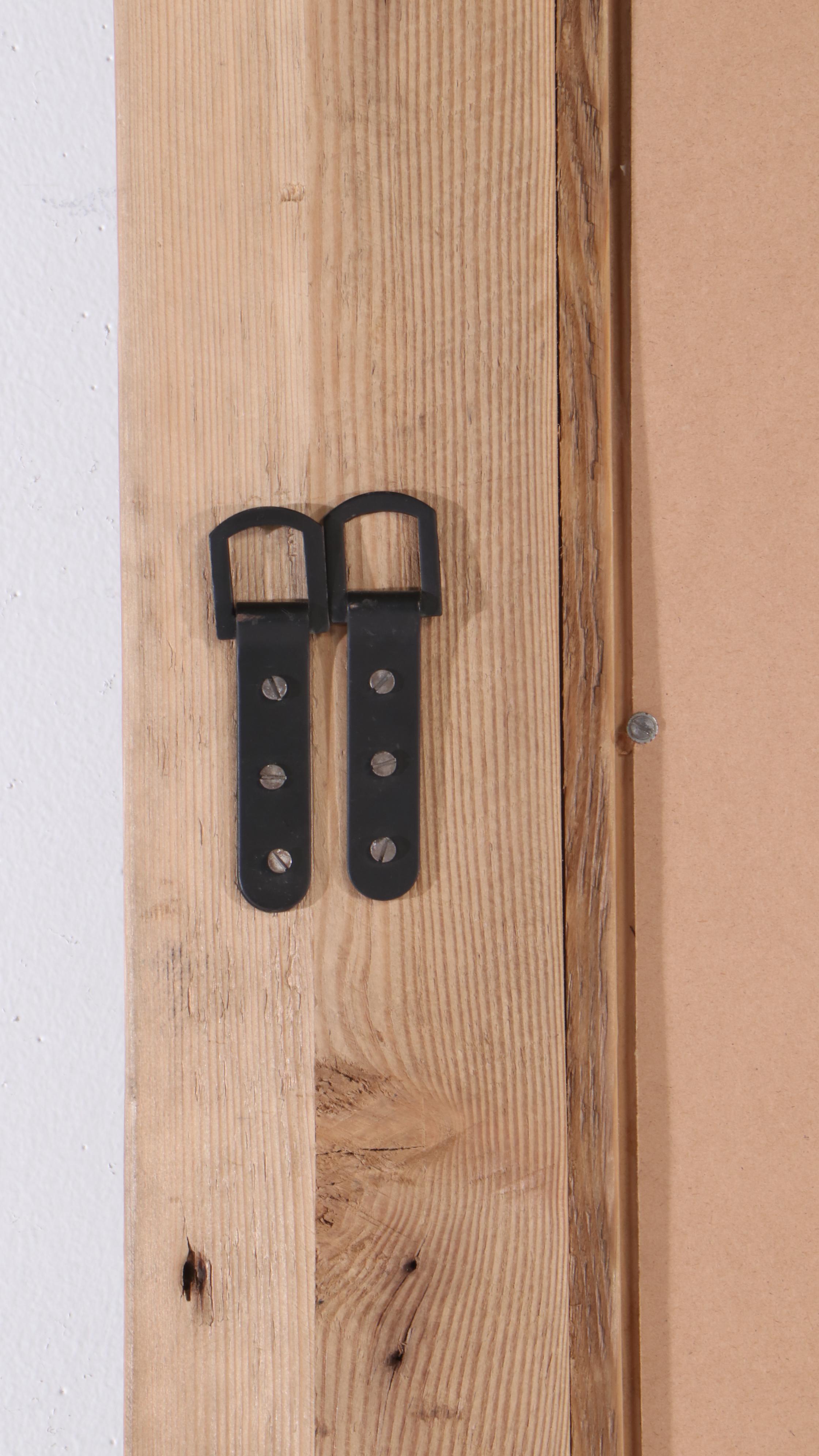 Restoration Hardware Monumental Entablature Pine Floor Standing Mirror