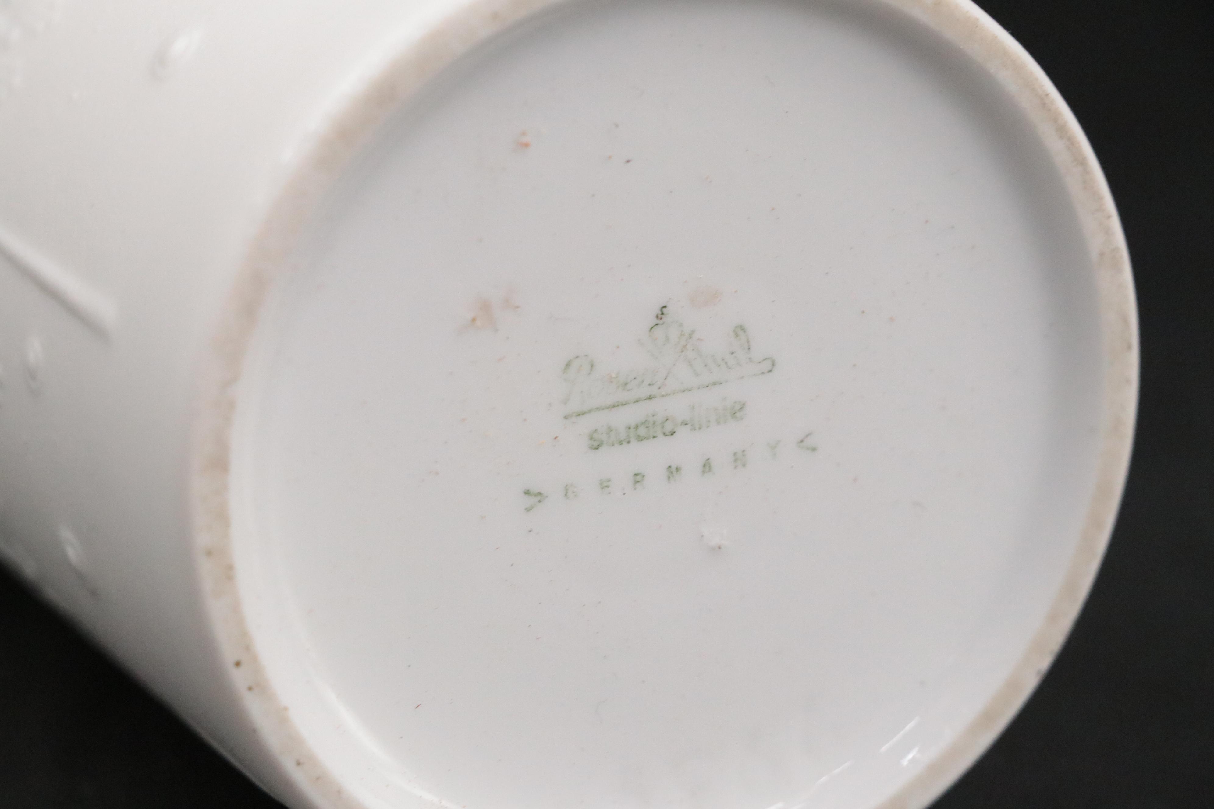 Rosenthal Matte White Porcelain Vases with Other Porcelain Vase