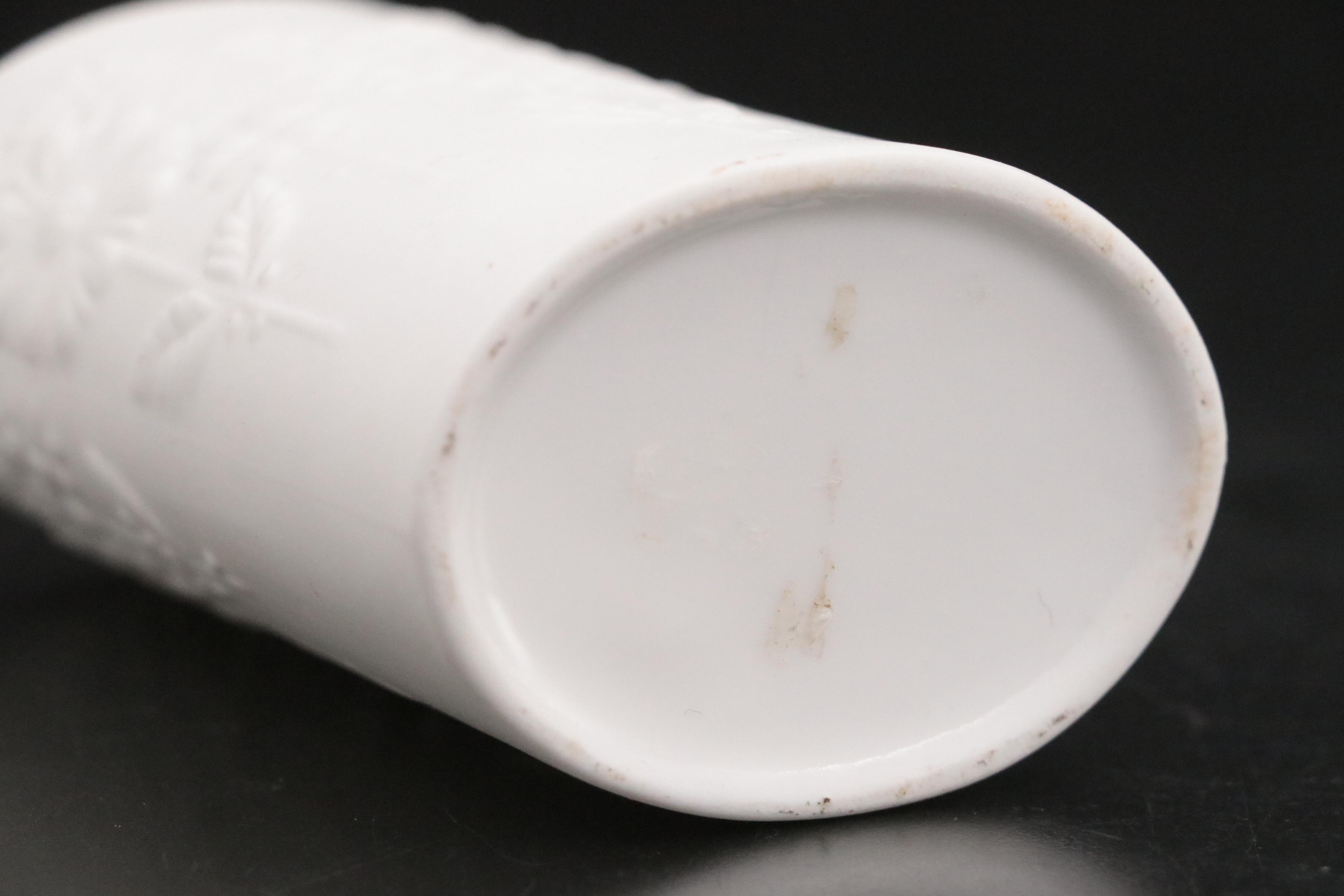 Rosenthal Matte White Porcelain Vases with Other Porcelain Vase