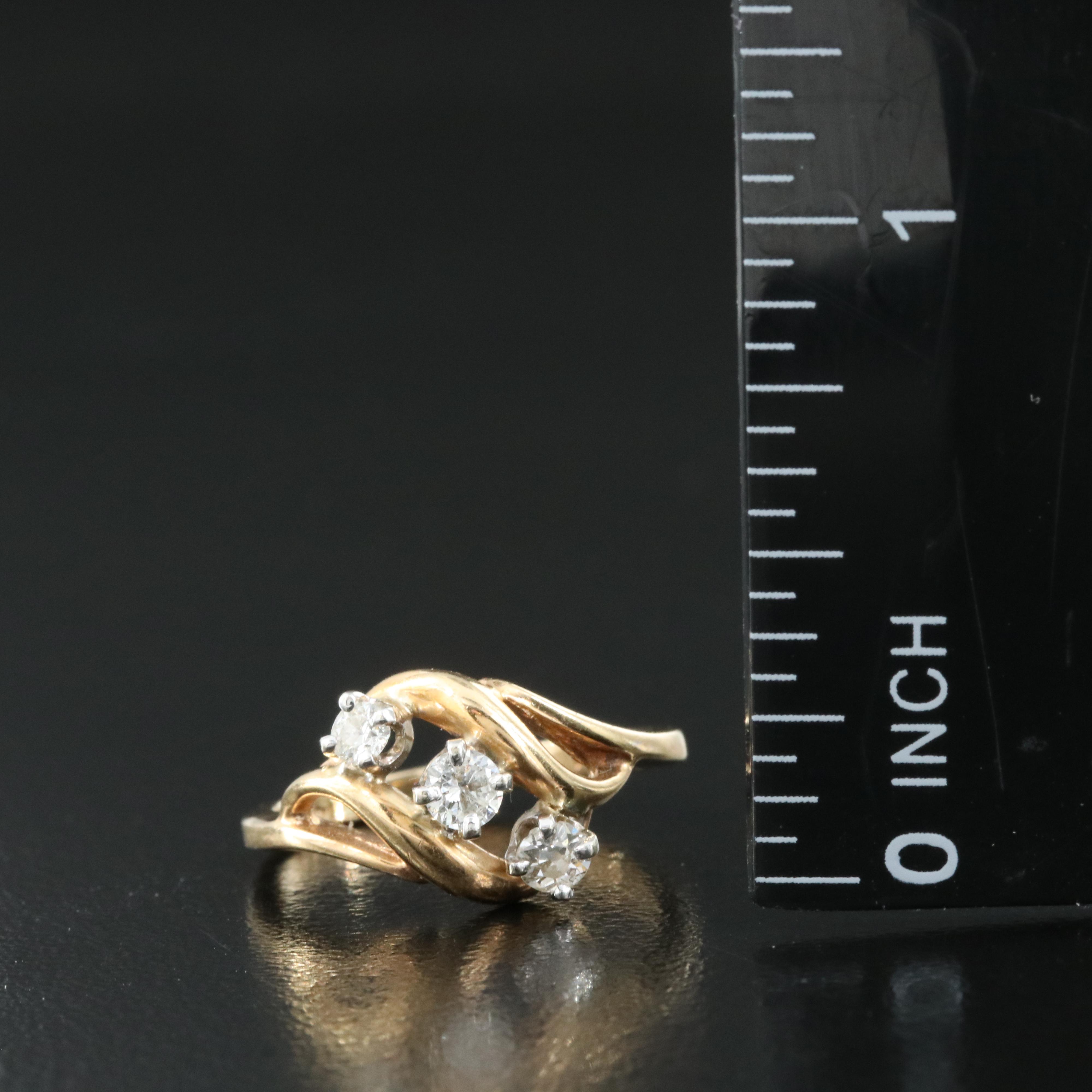 14K 0.28 CTW Diamond Ring