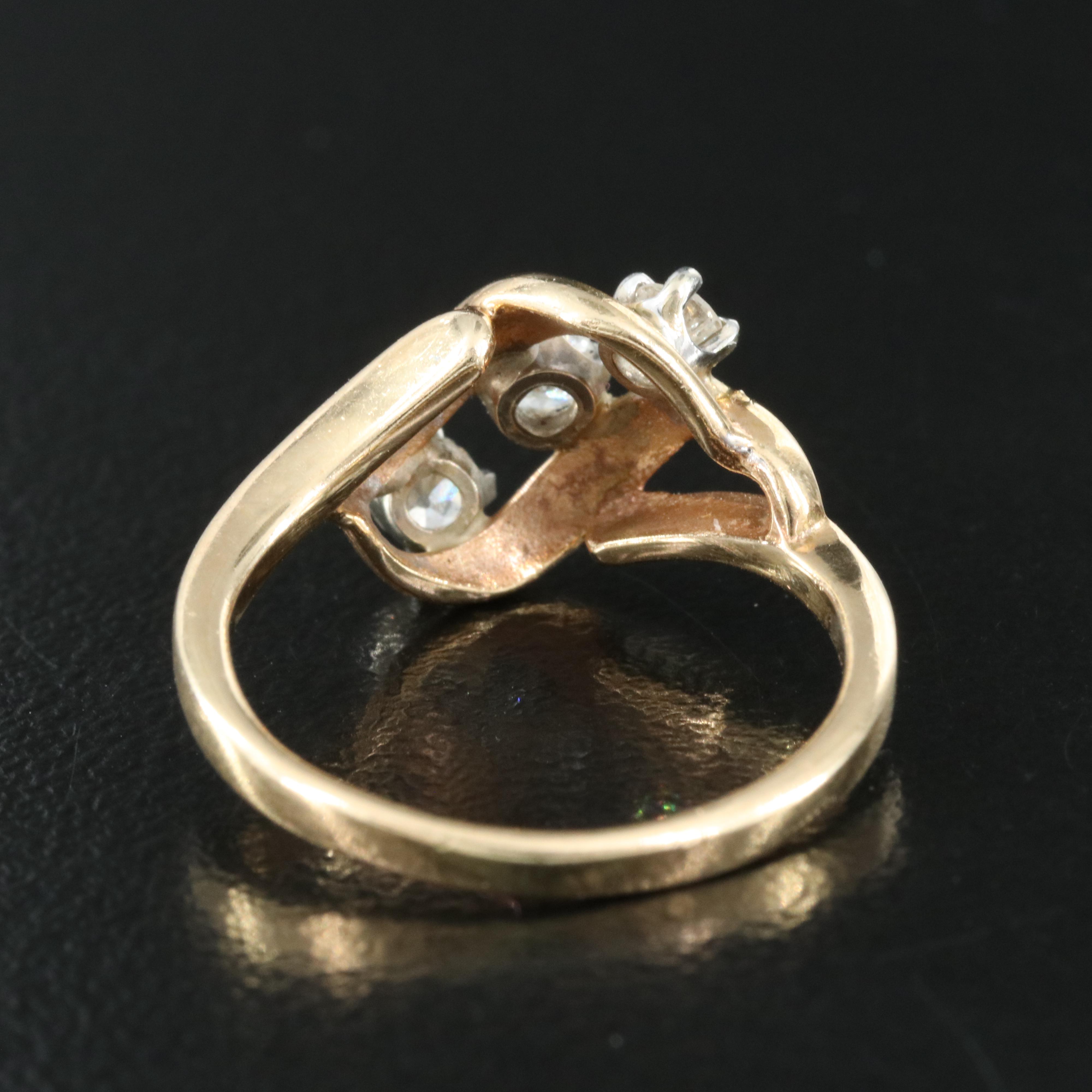 14K 0.28 CTW Diamond Ring