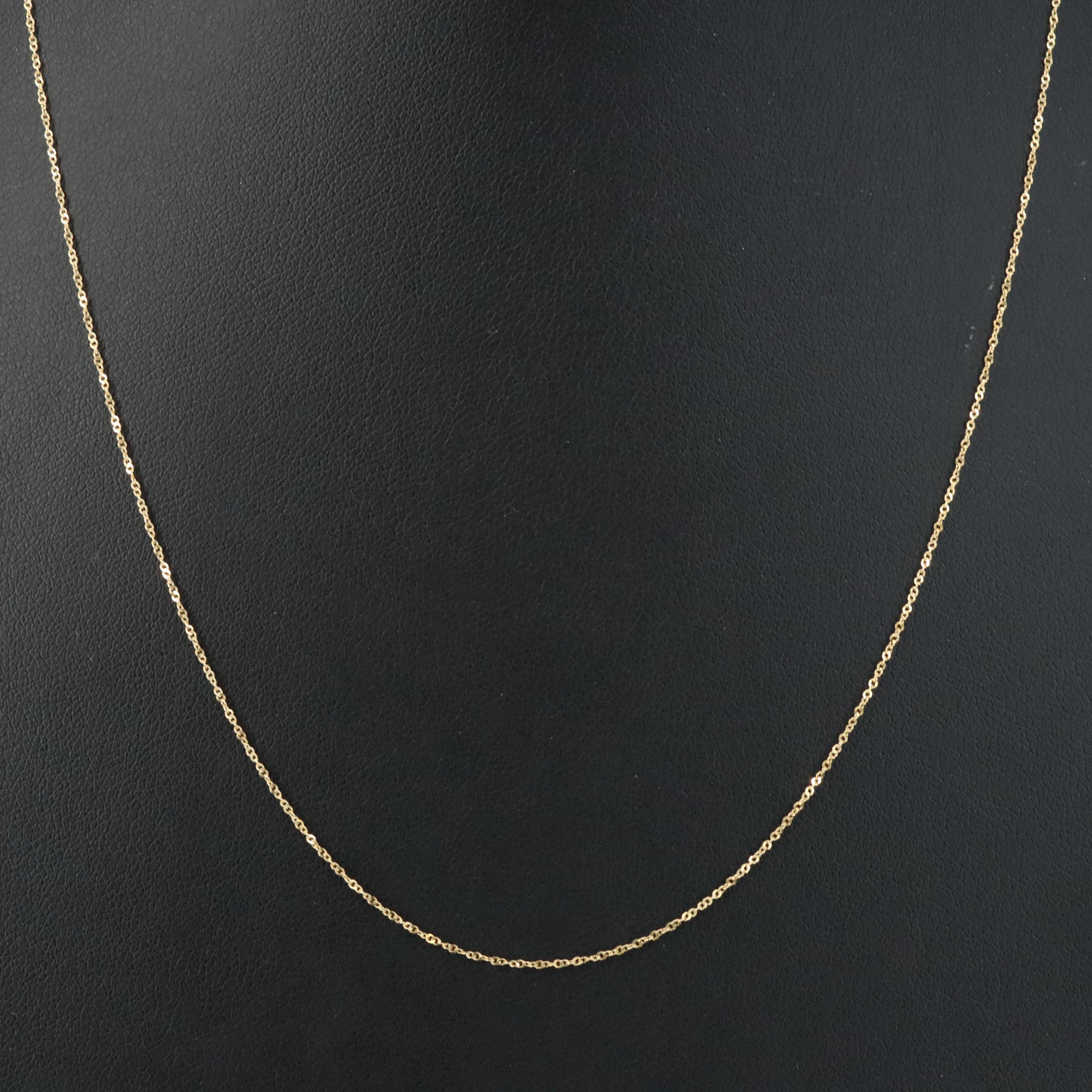 14K Cable Chain Necklace