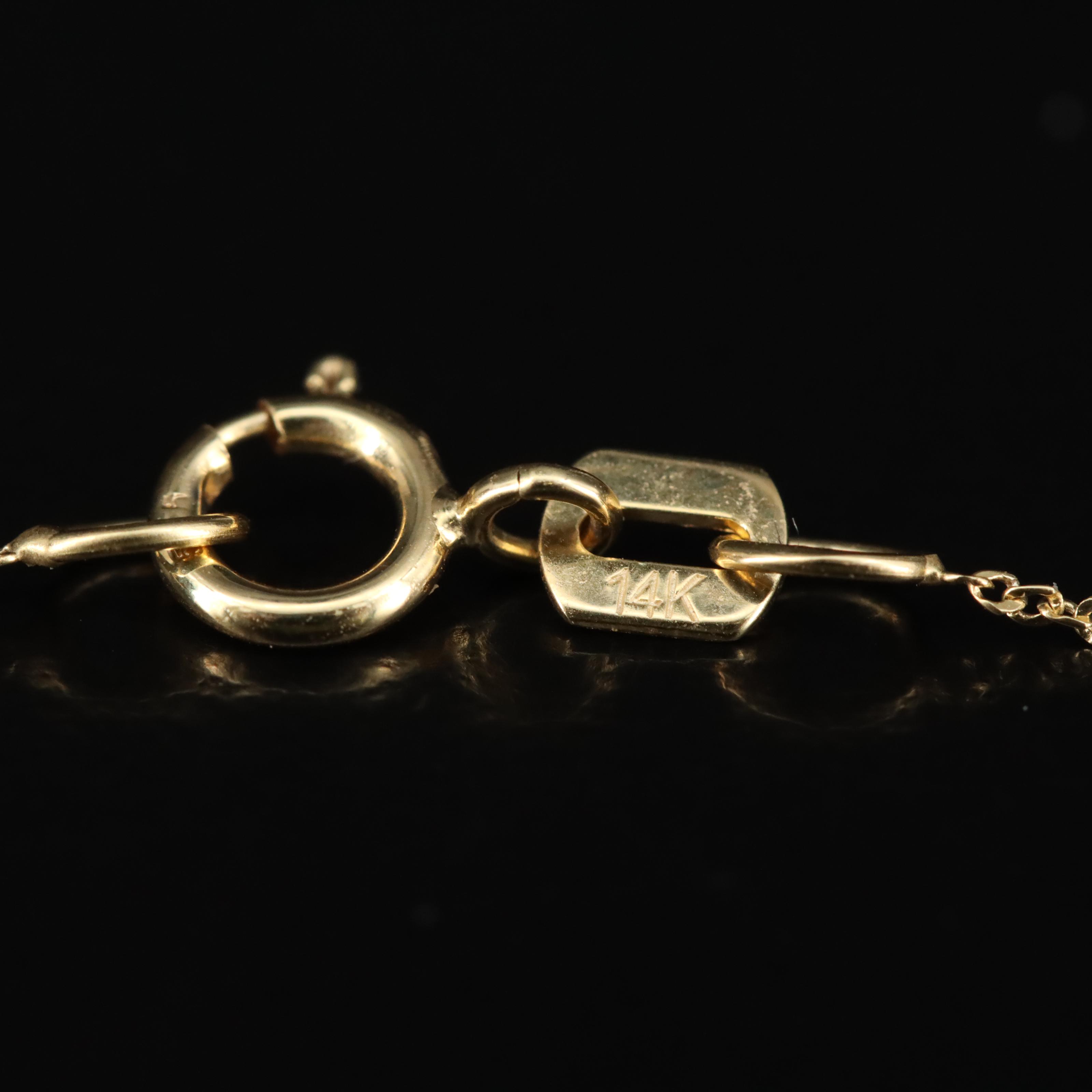 14K Cable Chain Necklace