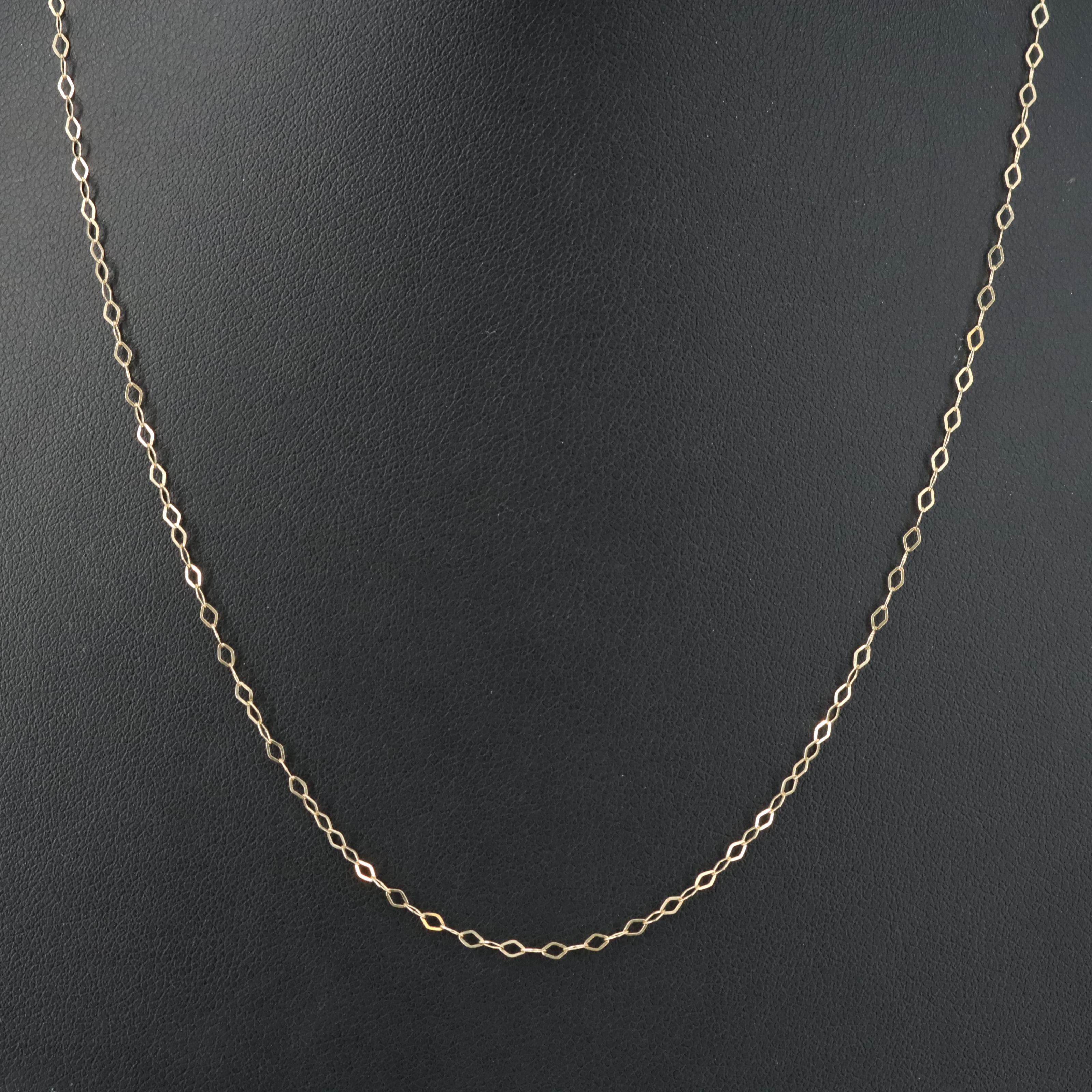 14K Cable Chain Necklace