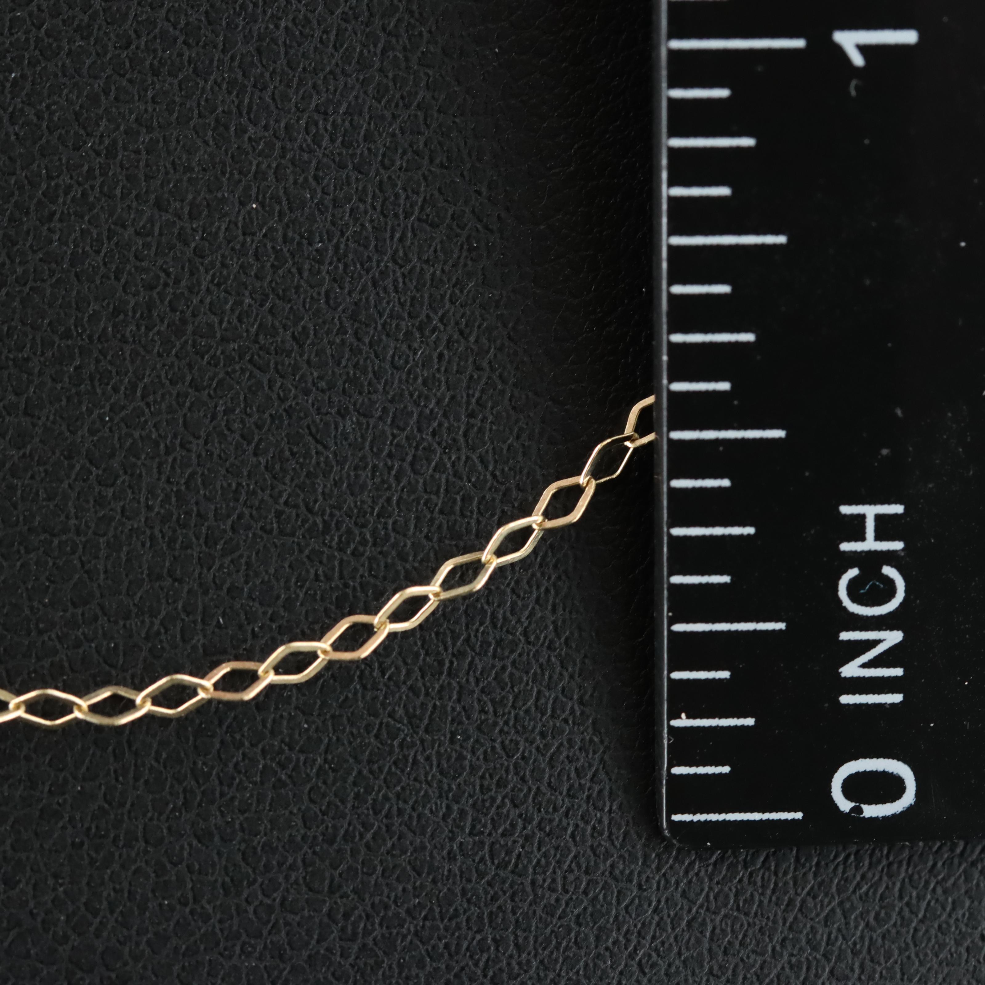 14K Cable Chain Necklace