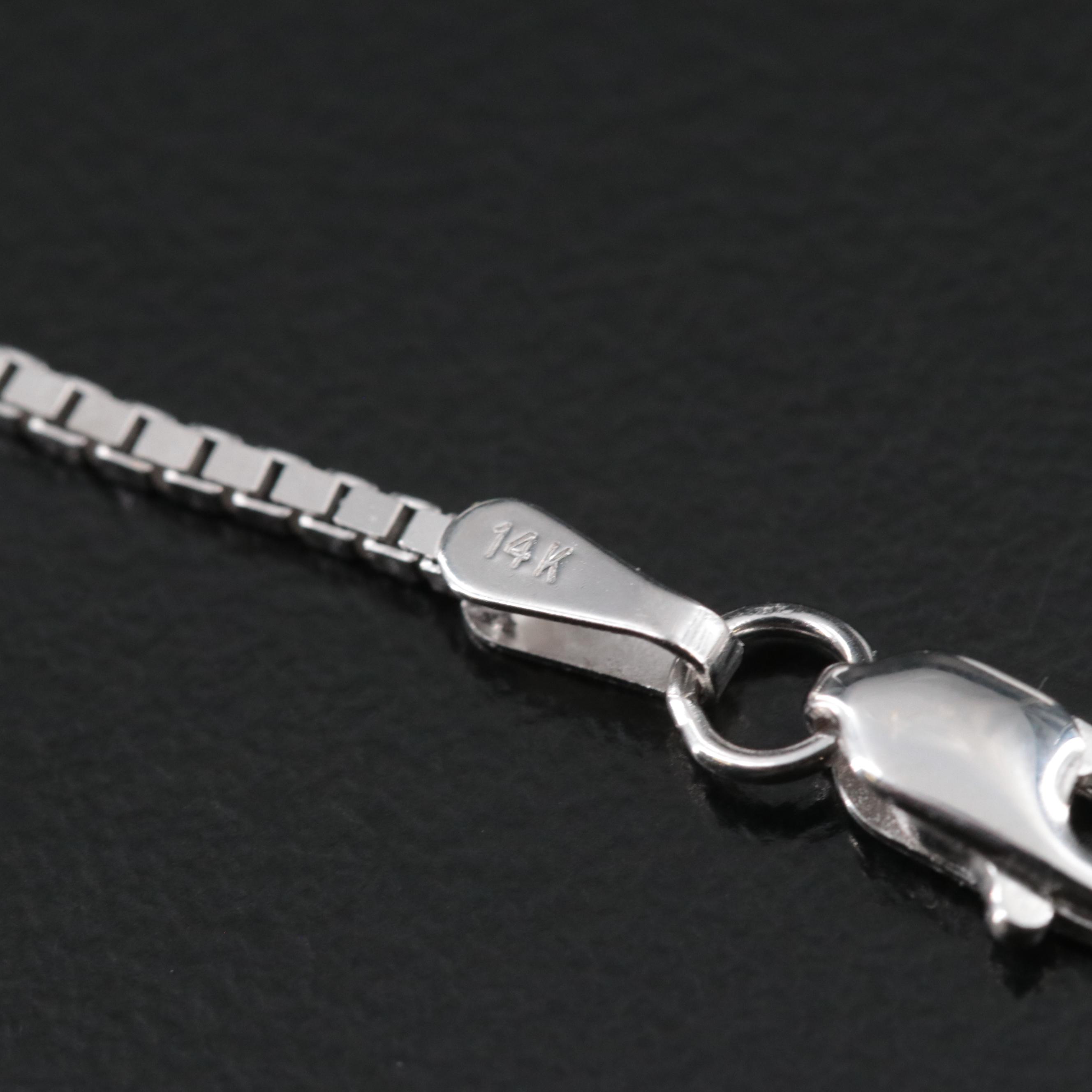 14K Box Chain Extender