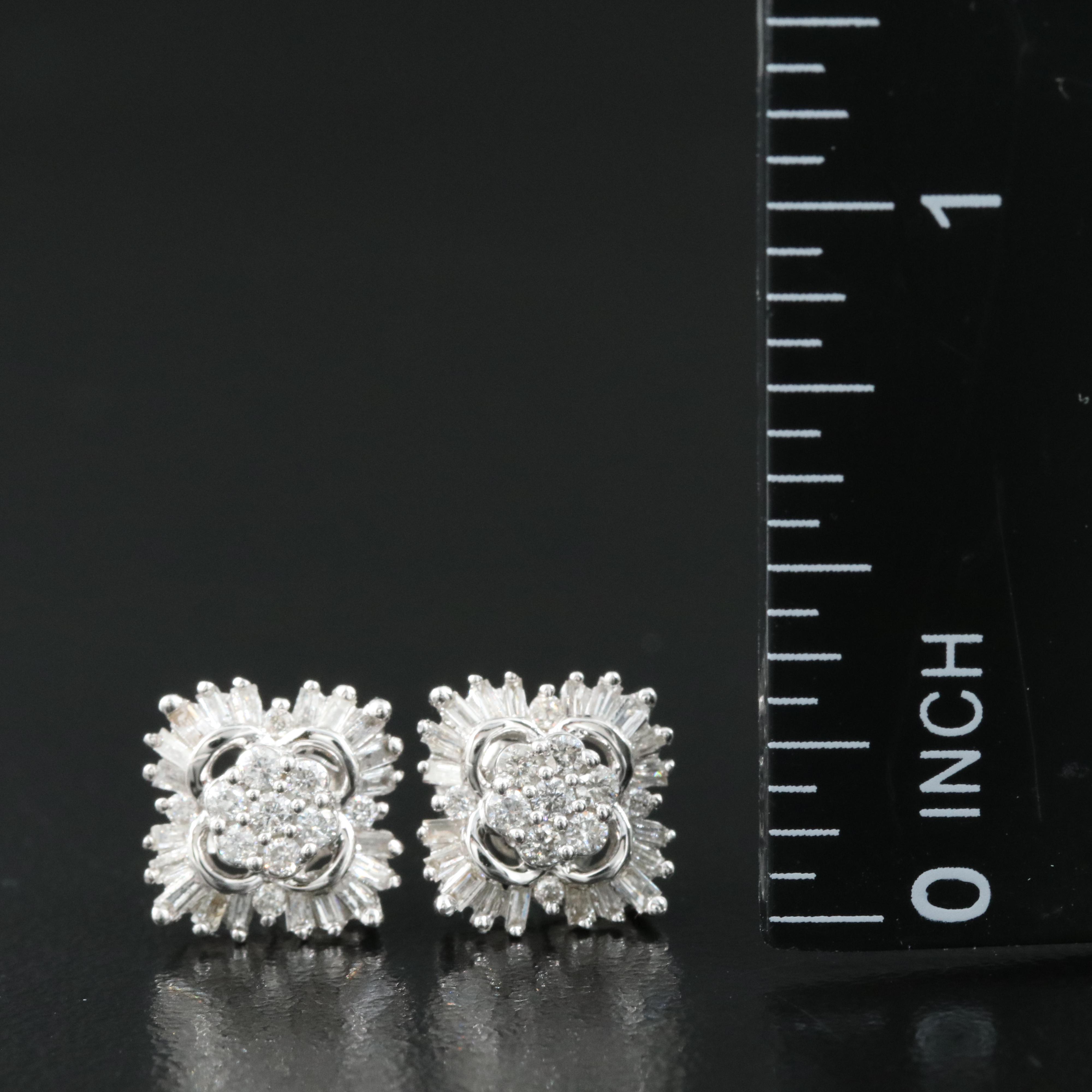 Vera Wang "Simply Vera" Sterling 0.52 CTW Diamond Earrings
