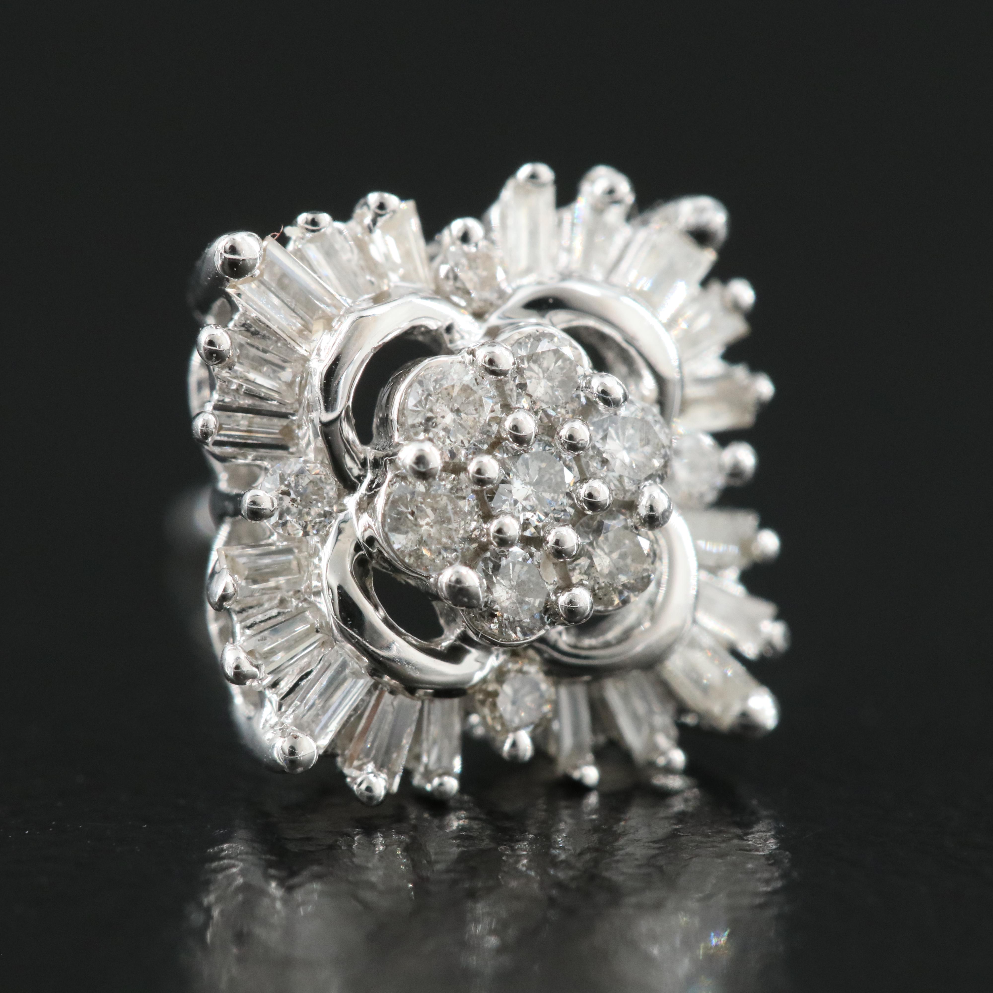 Vera Wang "Simply Vera" Sterling 0.52 CTW Diamond Earrings