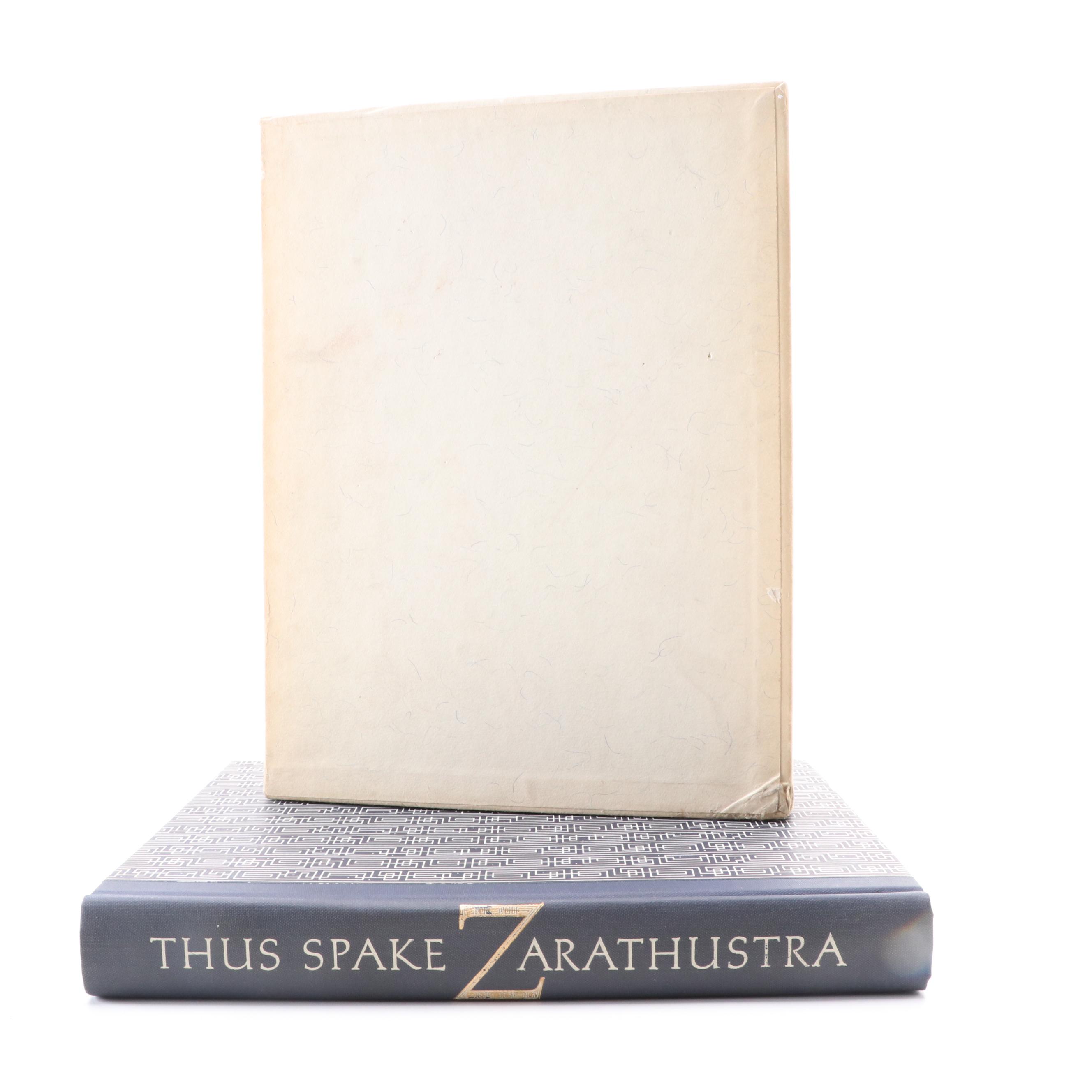 "Thus Spoke Zarathustra" by Friedrich Nietzsche, 1967