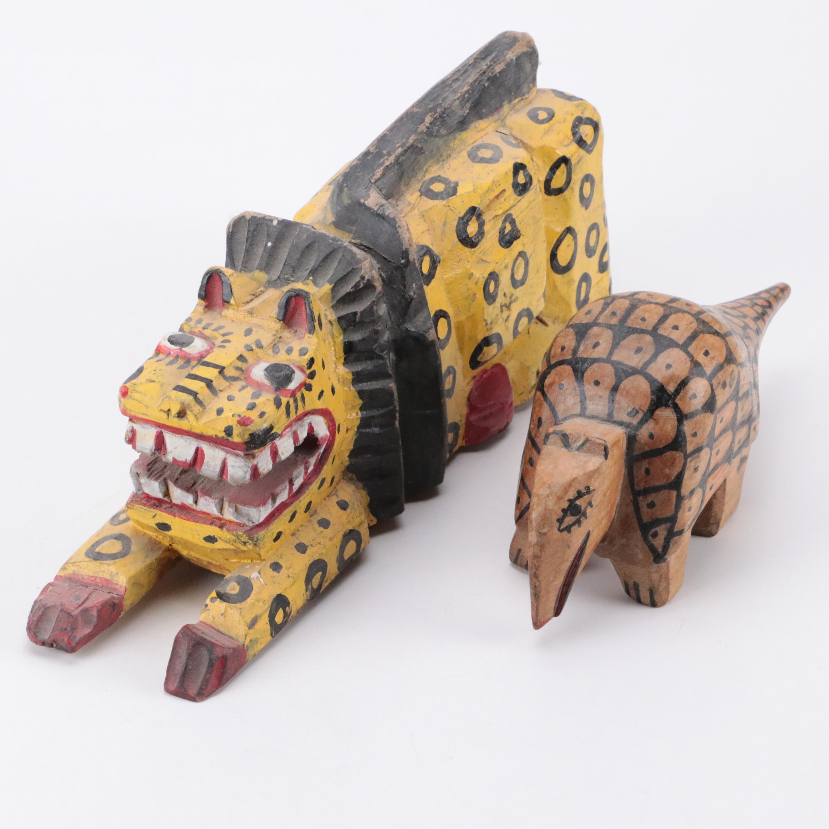 Folk Art Animal Carvings