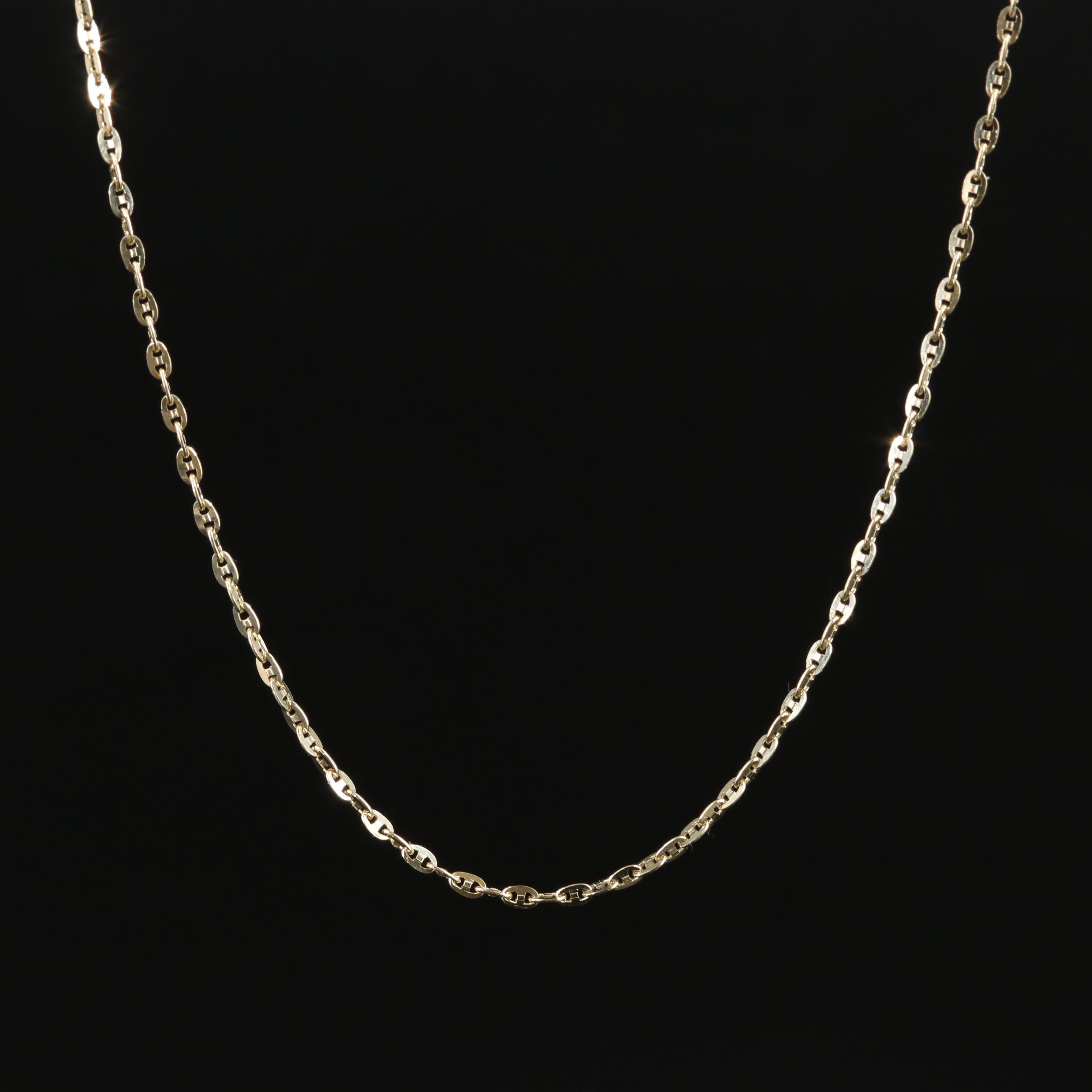 14K Mariner Chain Necklace