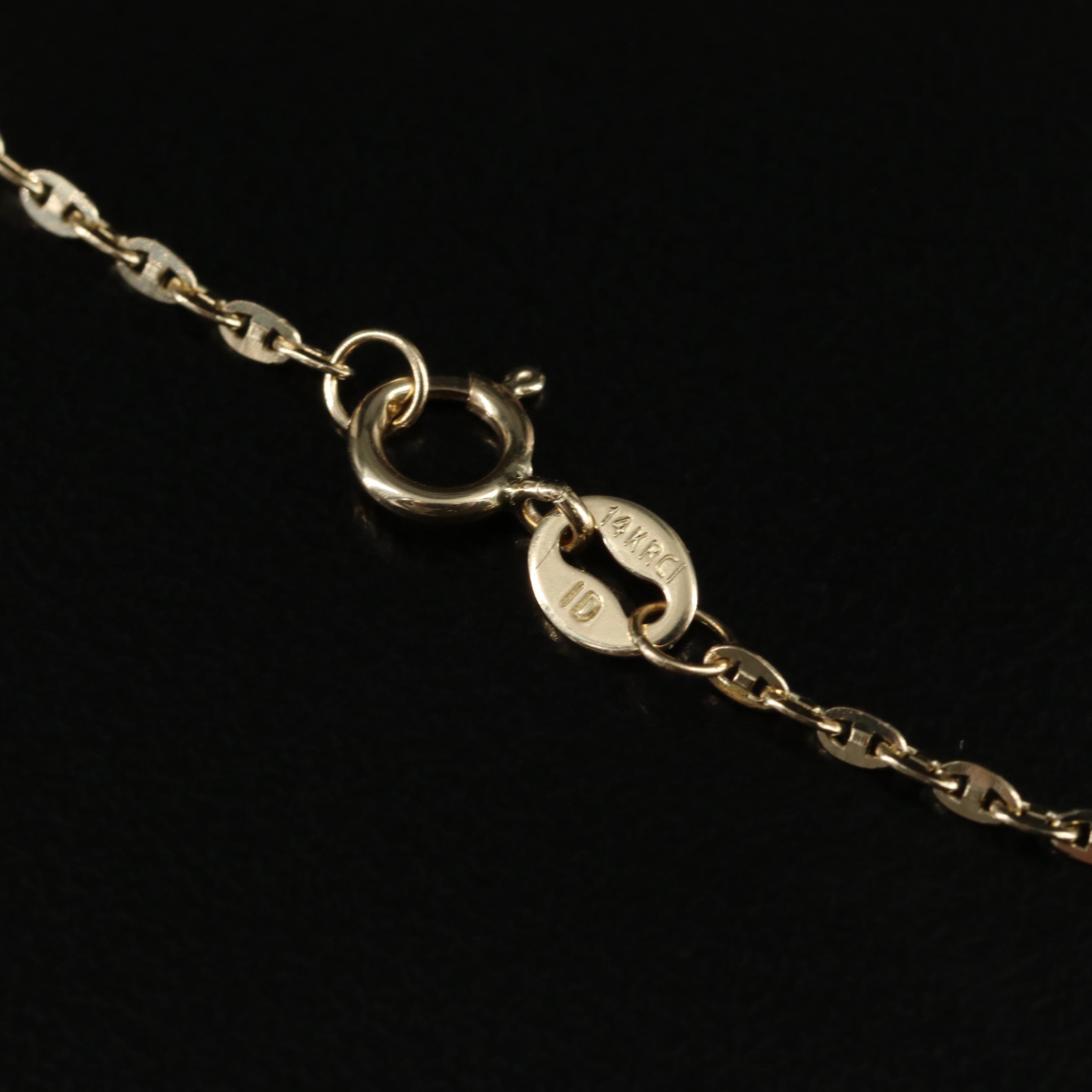 14K Mariner Chain Necklace