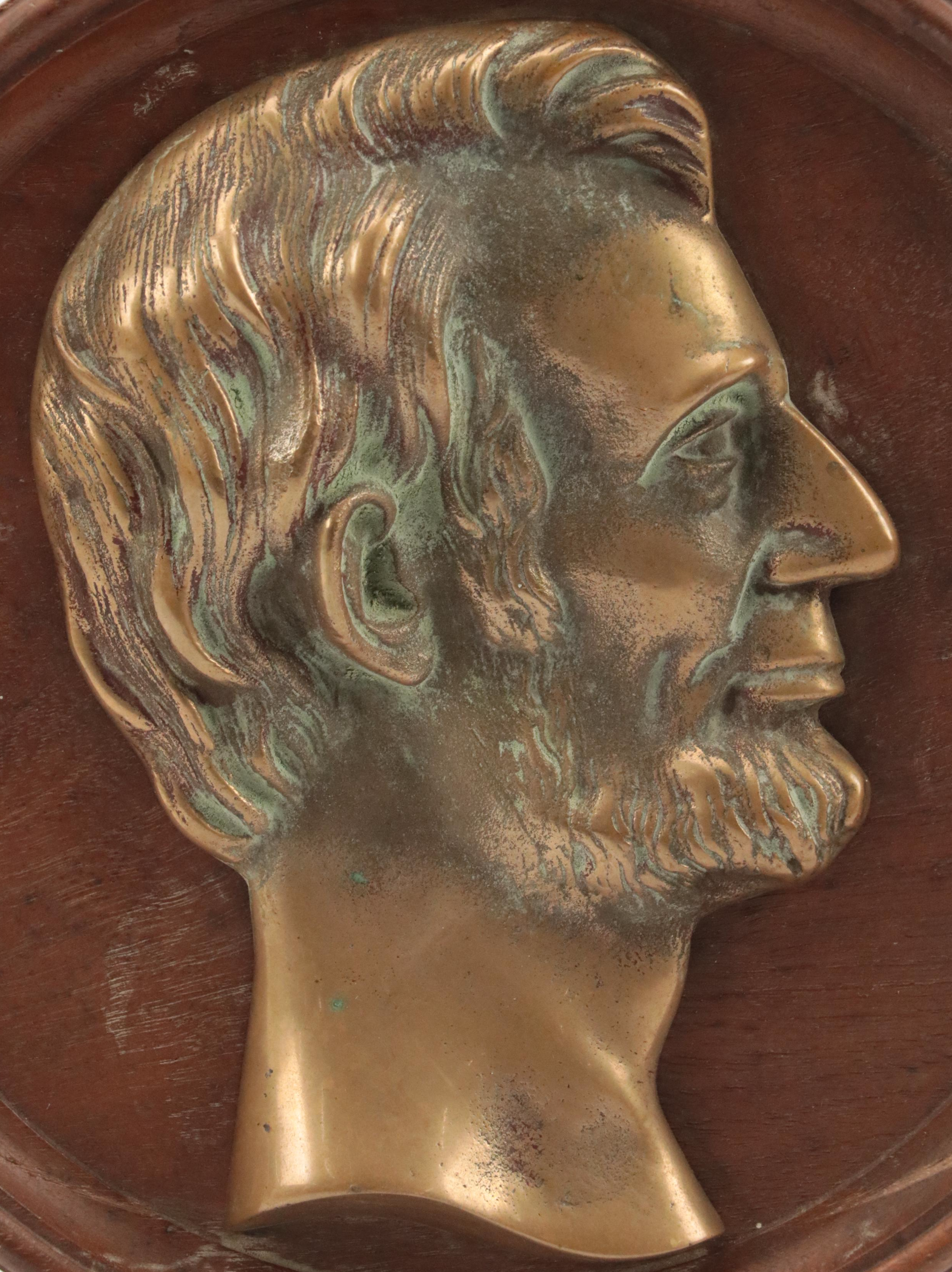 President Lincoln Tabletop Plaque